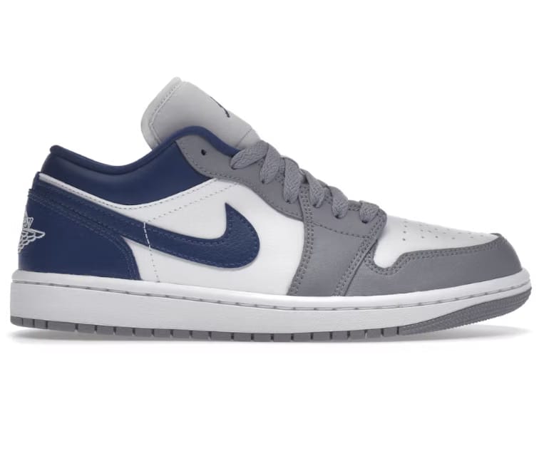 Air Jordan Women's Air Jordan 1 Low (Stealth Grey/French Blue)
