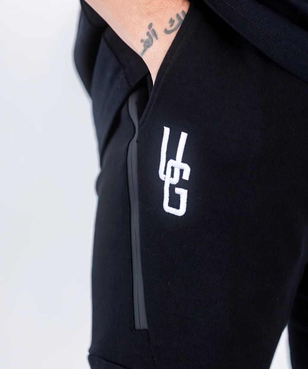 UNDRGROUND Essential Tapered Joggers (Black)