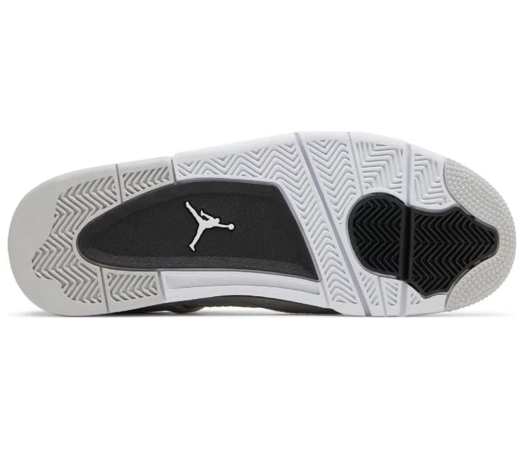 Air Jordan Mens Nike Air Jordan 4 Retro (Military Black)