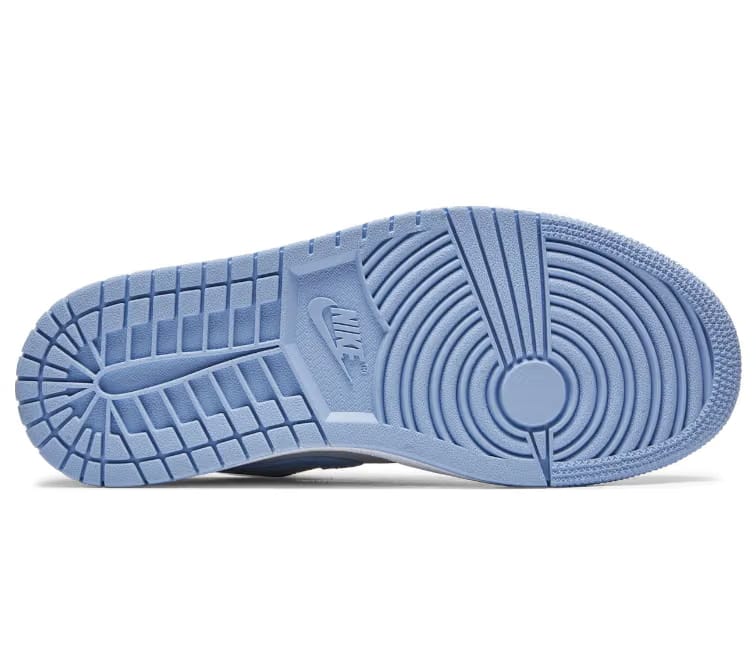 Air Jordan Women's Nike Air Jordan 1 Low (Football Grey/Aluminium Blue)