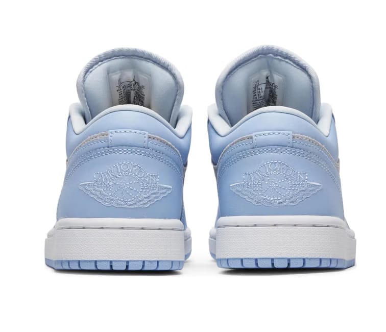 Air Jordan Women's Nike Air Jordan 1 Low (Football Grey/Aluminium Blue)