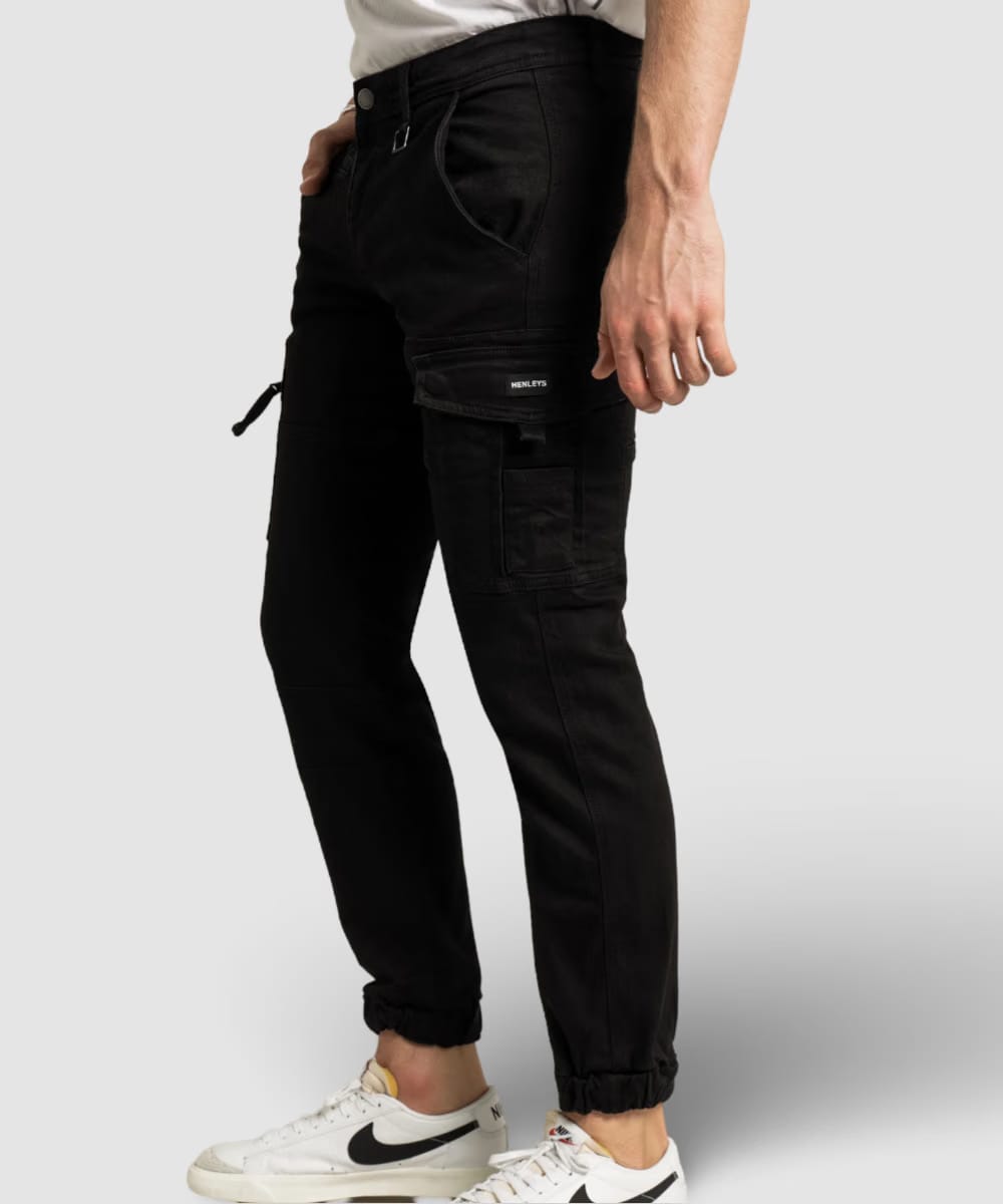 Henleys Lione Denim Pants (Black)