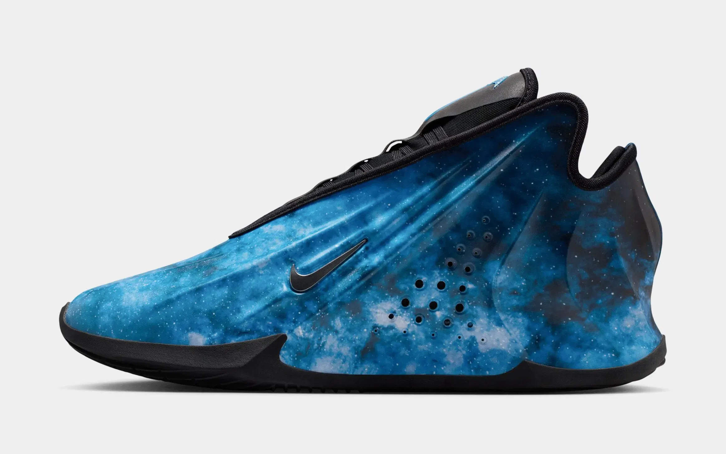 Nike G.T. Future Galaxy Mens Basketball Shoes (Aurora Blue/Black/Metallic Silver/Metallic Dark Grey)