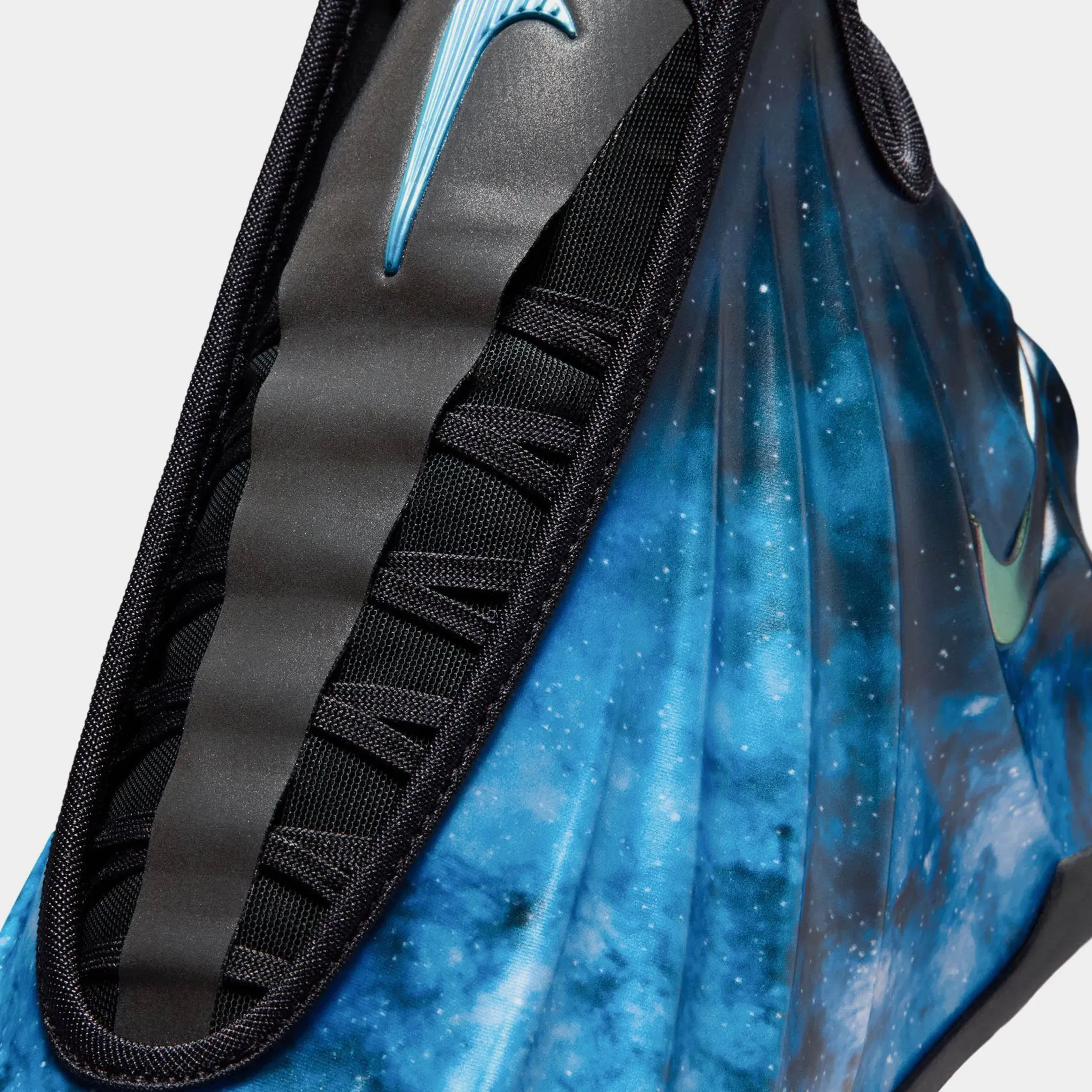 Nike G.T. Future Galaxy Mens Basketball Shoes (Aurora Blue/Black/Metallic Silver/Metallic Dark Grey)
