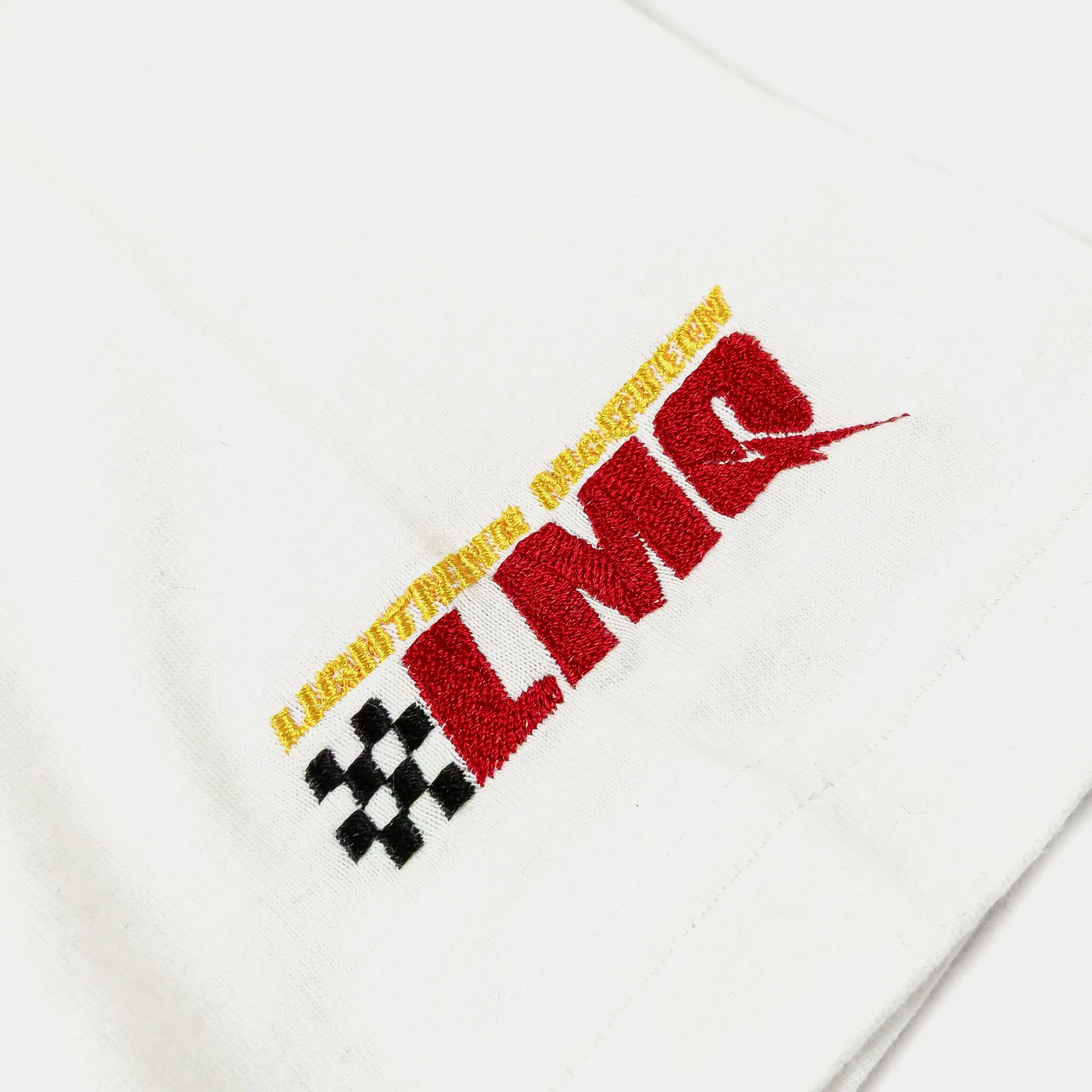 CARS X SP Disney Pixar Cars By Shoe Palace Racing Mens Short Sleeve Shirt (White/Red)