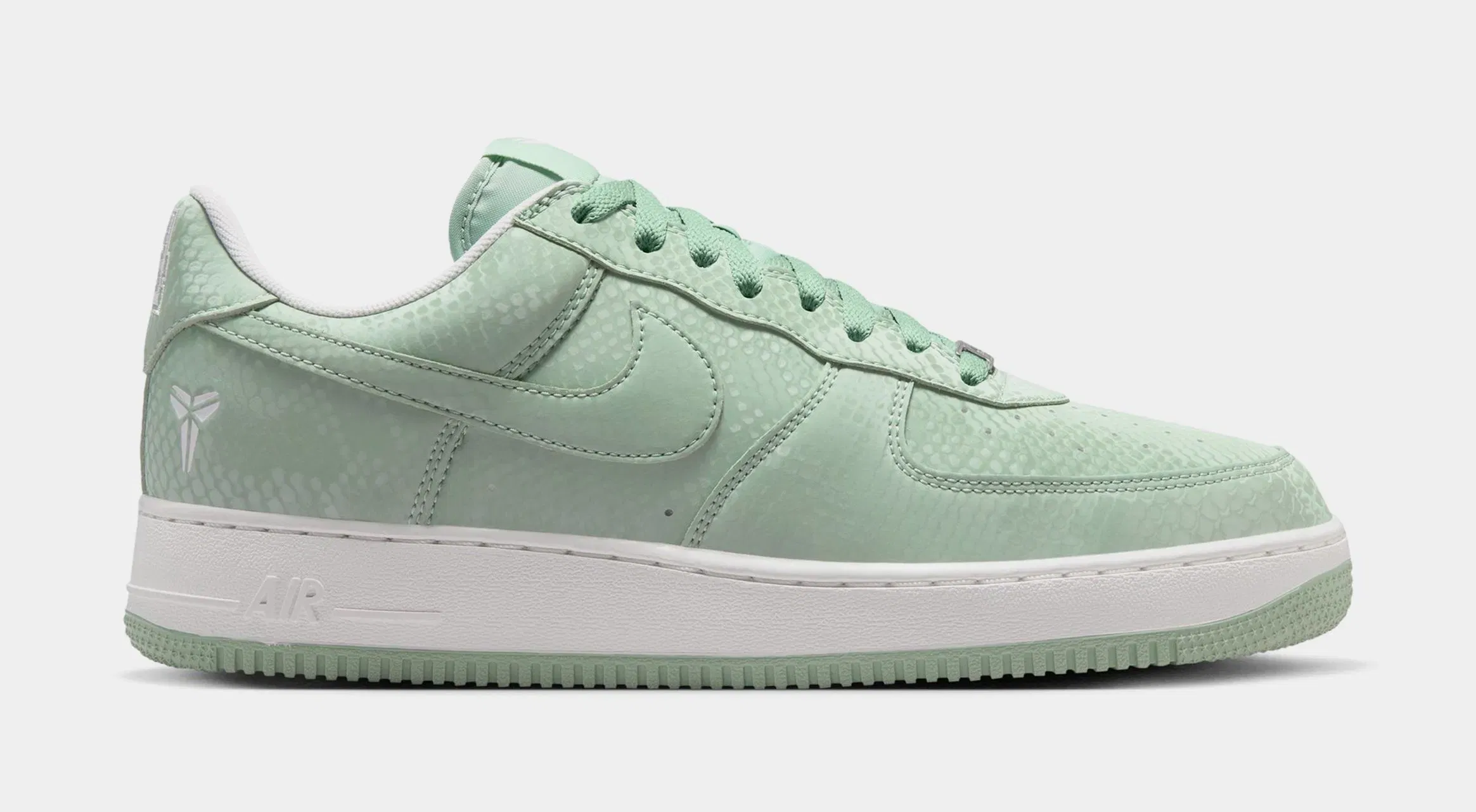Nike Kobe Air Force 1 Low Steam Mens Lifestyle Shoes (Steam/Summit White)