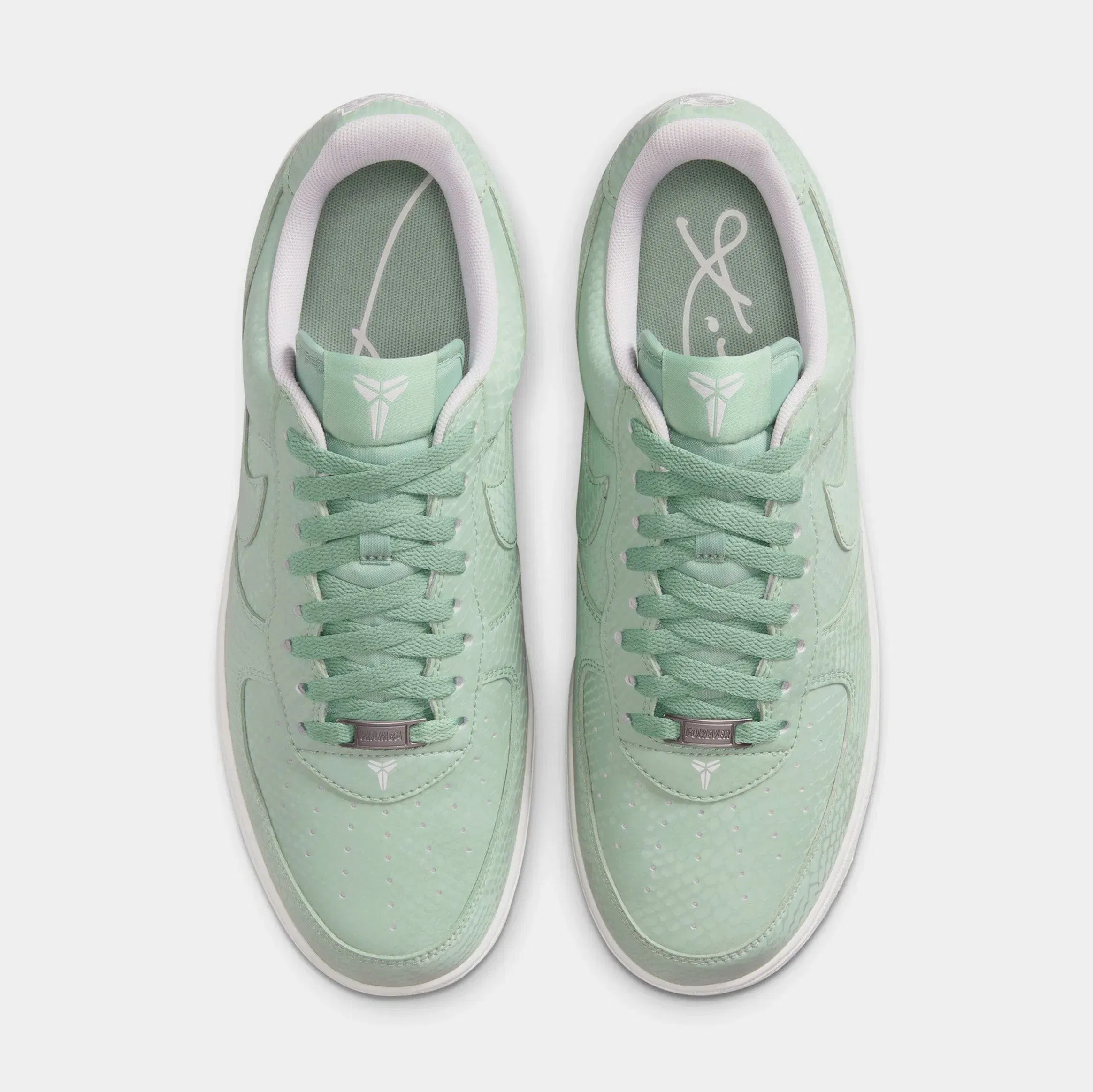 Nike Kobe Air Force 1 Low Steam Mens Lifestyle Shoes (Steam/Summit White)