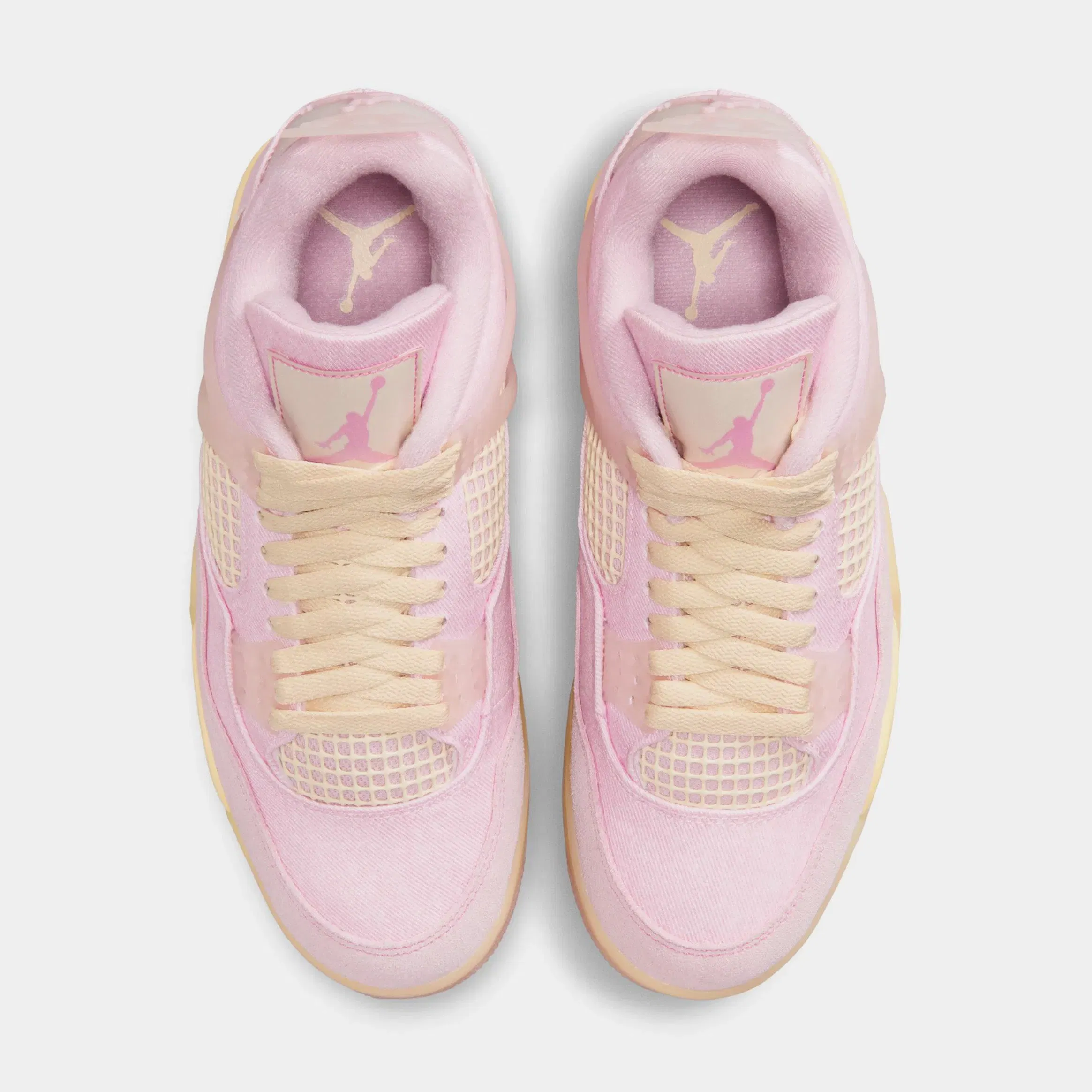 Air Jordan 4 Retro Pink Pearl And Iced Carmine Womens Lifestyle Shoes (Pearl Pink/Iced Carmine/Coconut Milk)