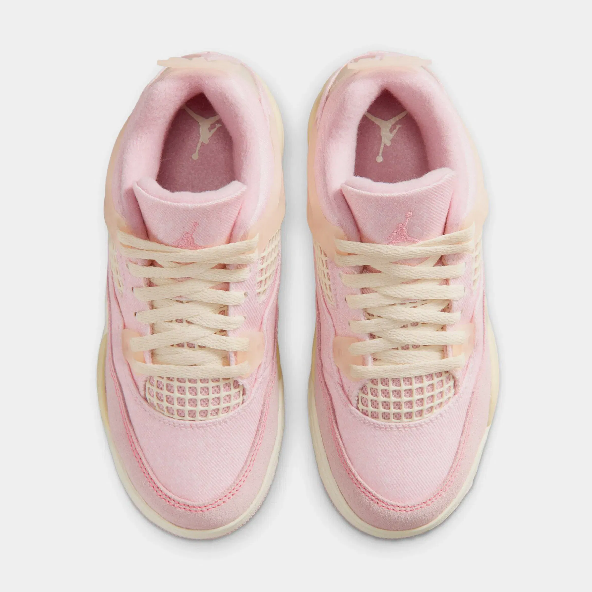 Air Jordan 4 Retro Pink Pearl And Iced Carmine Preschool Lifestyle Shoes (Pearl Pink/Iced Carmine/Coconut Milk)
