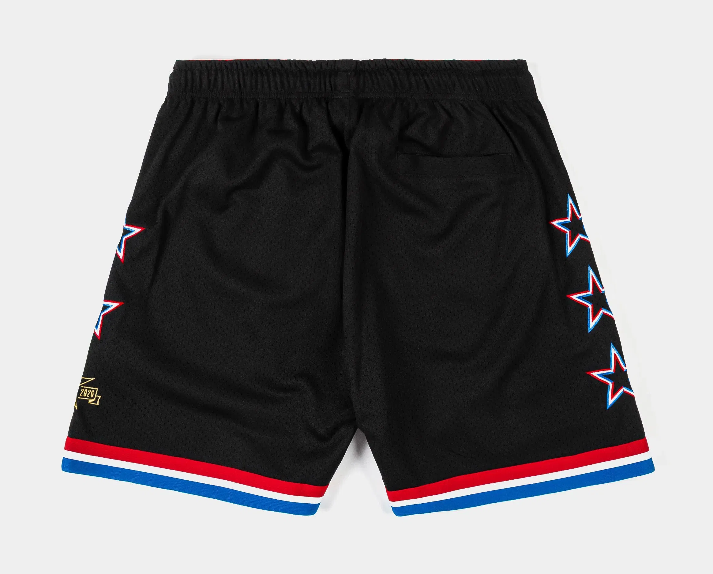 HARLEM GLOBETROTTERS X SP SP x Harlem Globetrotters World Famous Mens Shorts (Black/Red)