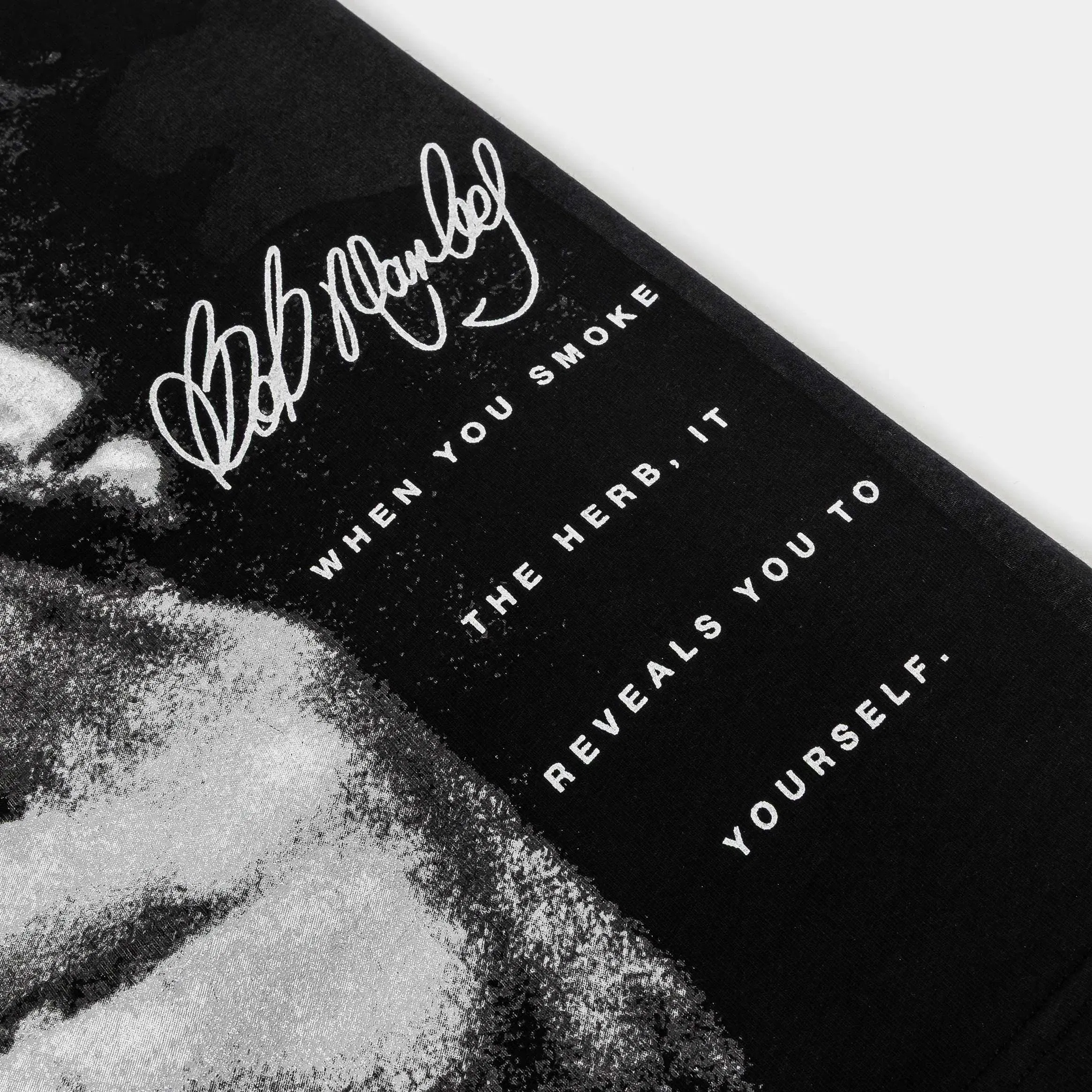 BOB MARLEY X SP SP x Bob Marley The Wailers Washed Mens Short Sleeve Shirt (Black/White)
