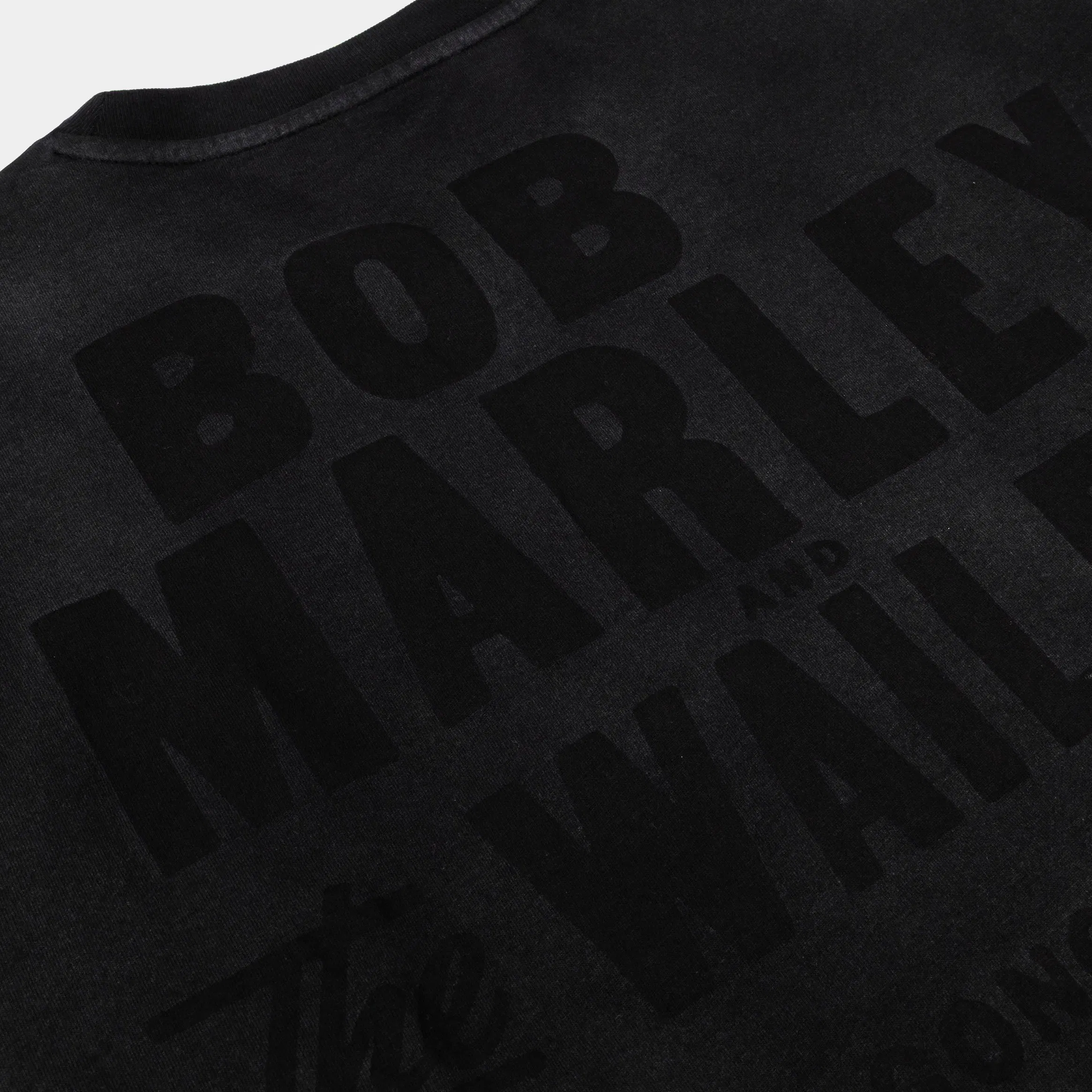 BOB MARLEY X SP SP x Bob Marley The Wailers Washed Mens Short Sleeve Shirt (Black/White)