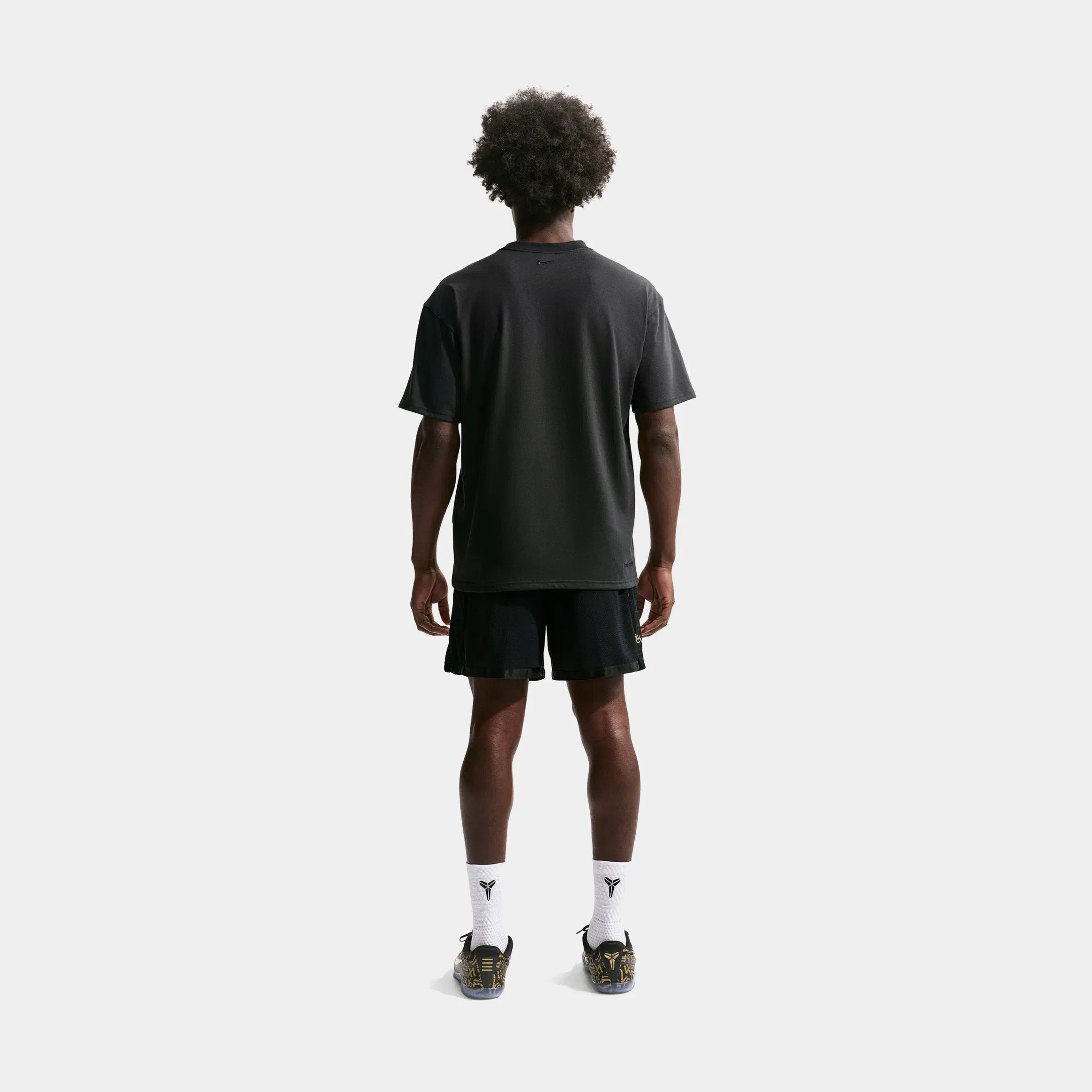 Nike Kobe Basketball Mens Shorts (Black/Metallic Gold)