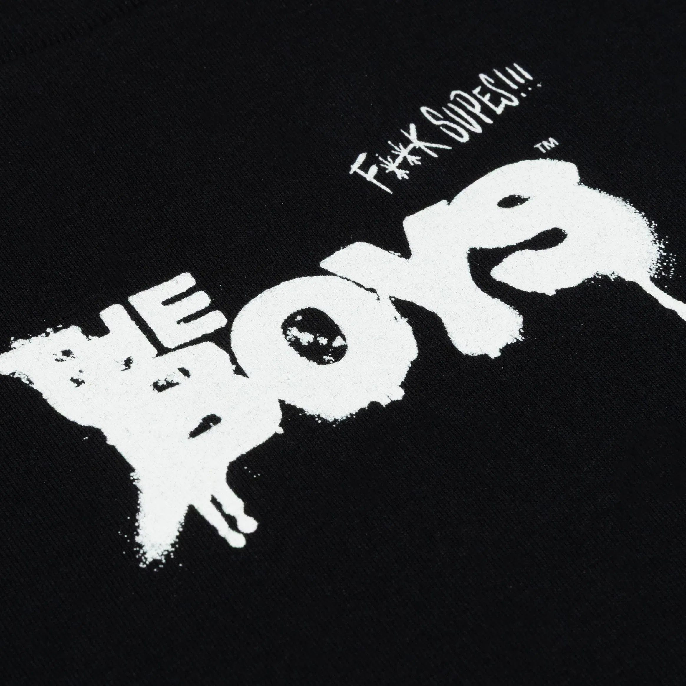 THE BOYS X SP SP x The Boys Supes Mens Short Sleeve Shirt (Black/Red)