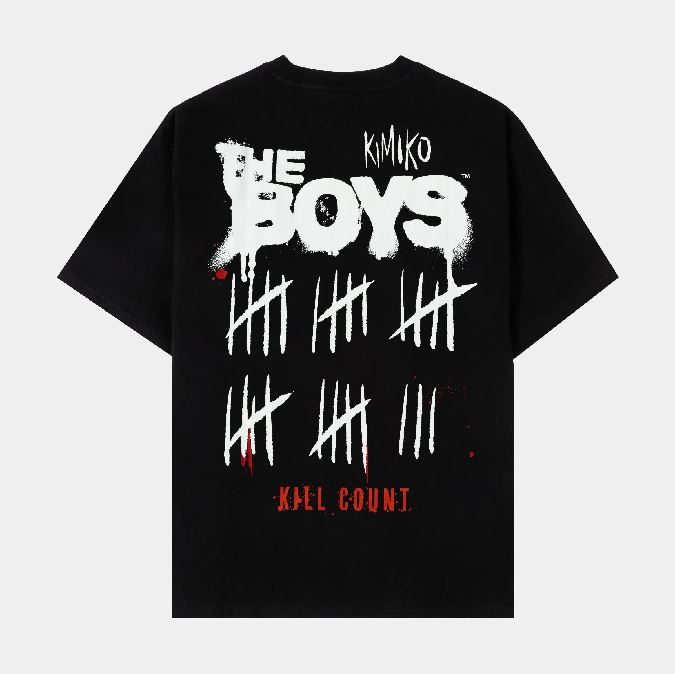 THE BOYS X SP SP x The Boys Kimiko Mens Short Sleeve Shirt (Black/White)