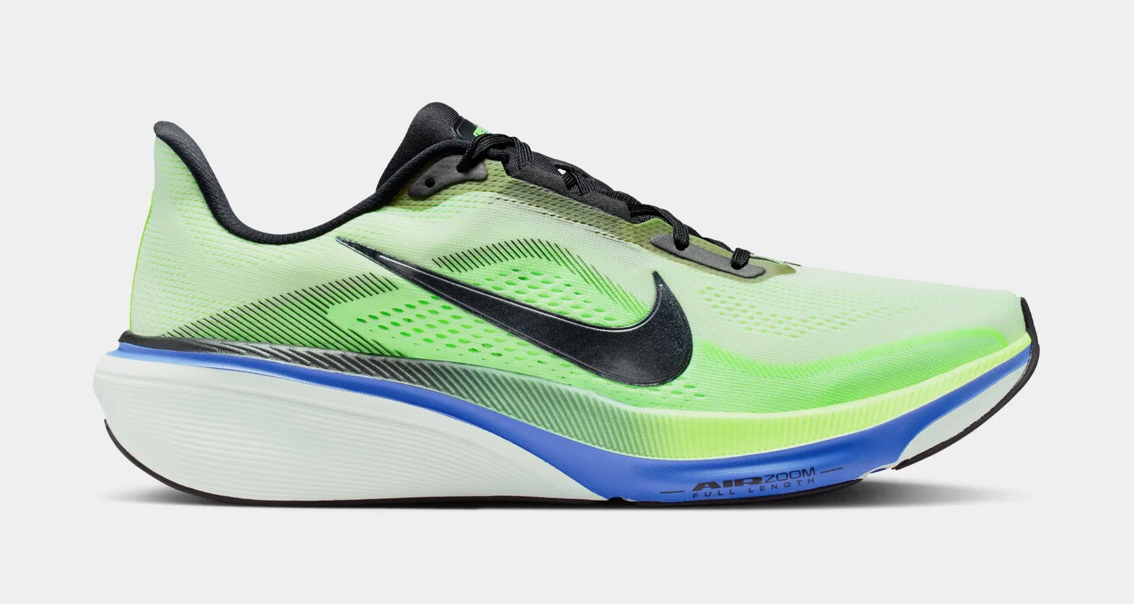 Nike Air Zoom Pegasus 42 Volt Tint Sapphire Mens Running Shoes (Volt Tint/Black Spruce/Sapphire)