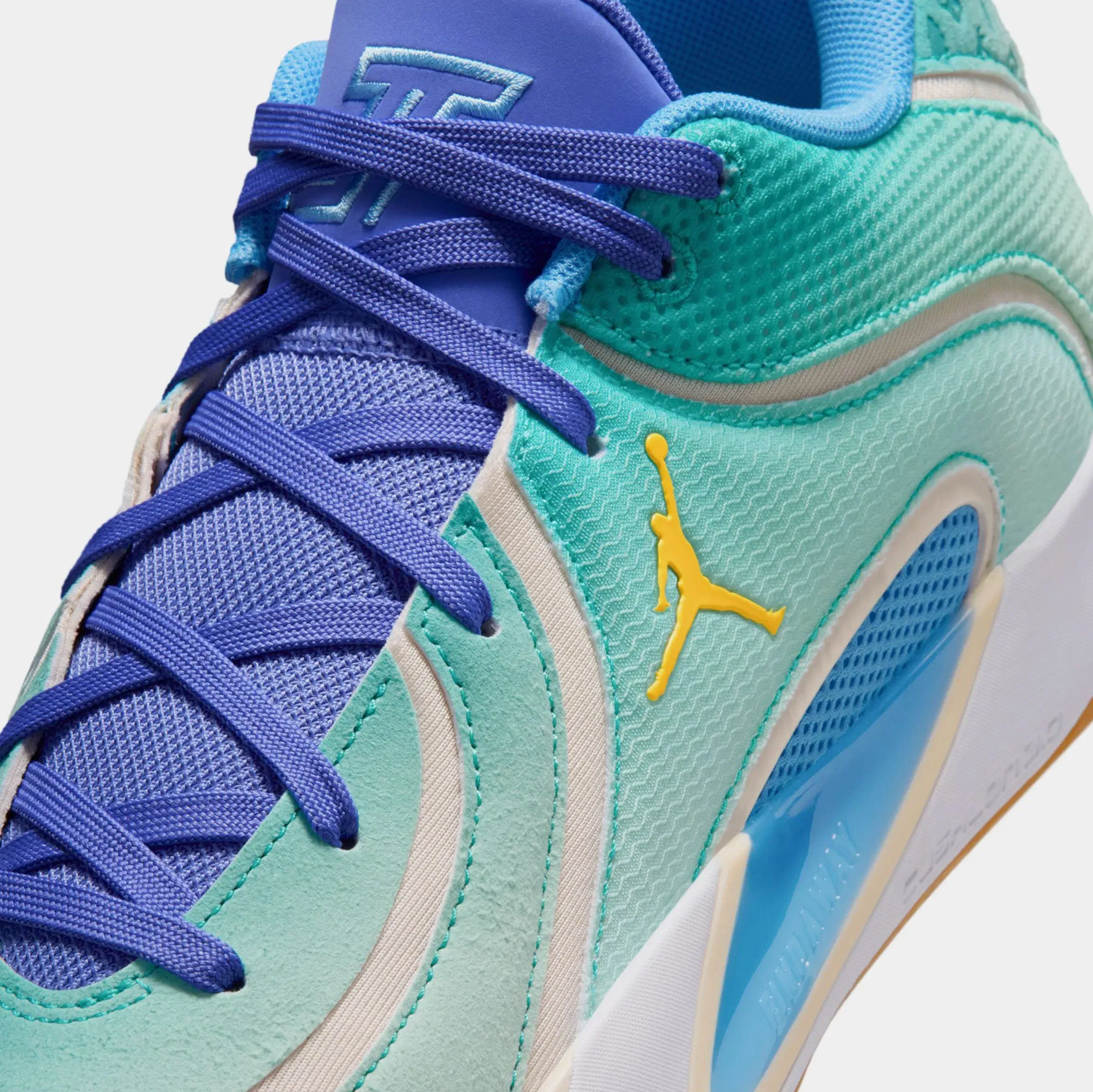 Air Jordan Tatum 4 SE Locked In Mens Basketball Shoes (Dusty Cactus/Mint Faom/Chalk Sapphire)