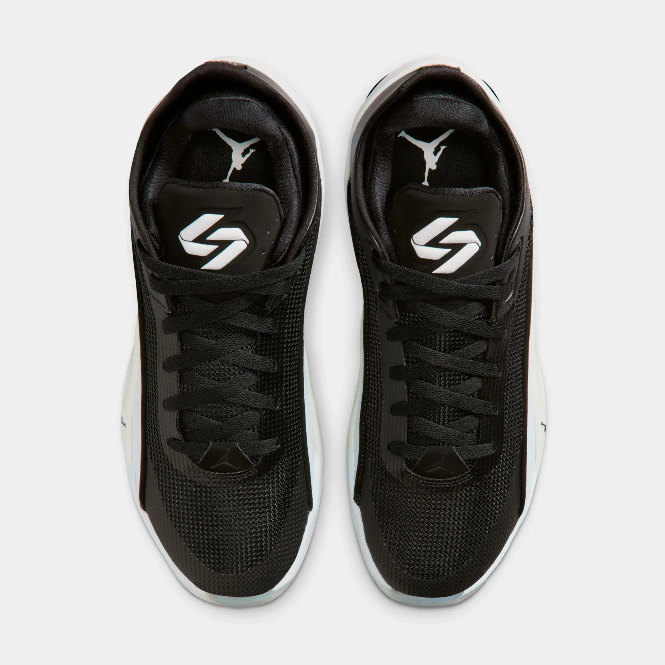 Air Jordan Luka 5 Mens Basketball Shoes (Black/White/Football Grey)