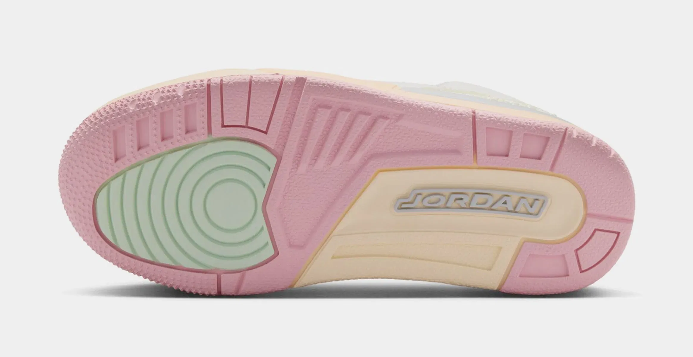 Air Jordan 3 Retro Sail and Jade Aura Preschool Lifestyle Shoes (Sail/Jade Aura/Iris Whisper)