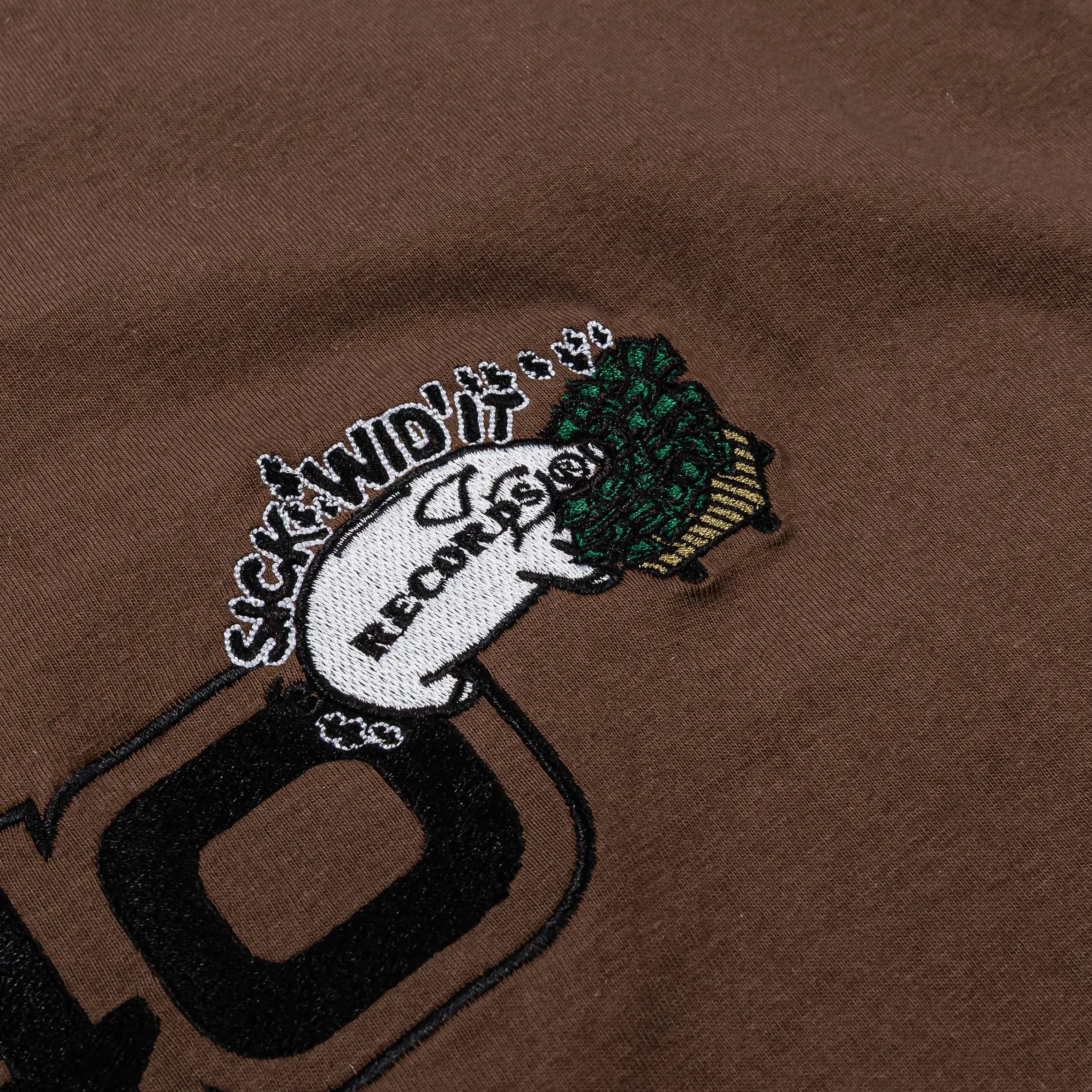 E40 X SP SP x E-40 Rapper's Ball Mens Short Sleeve Shirt (Brown/Black)