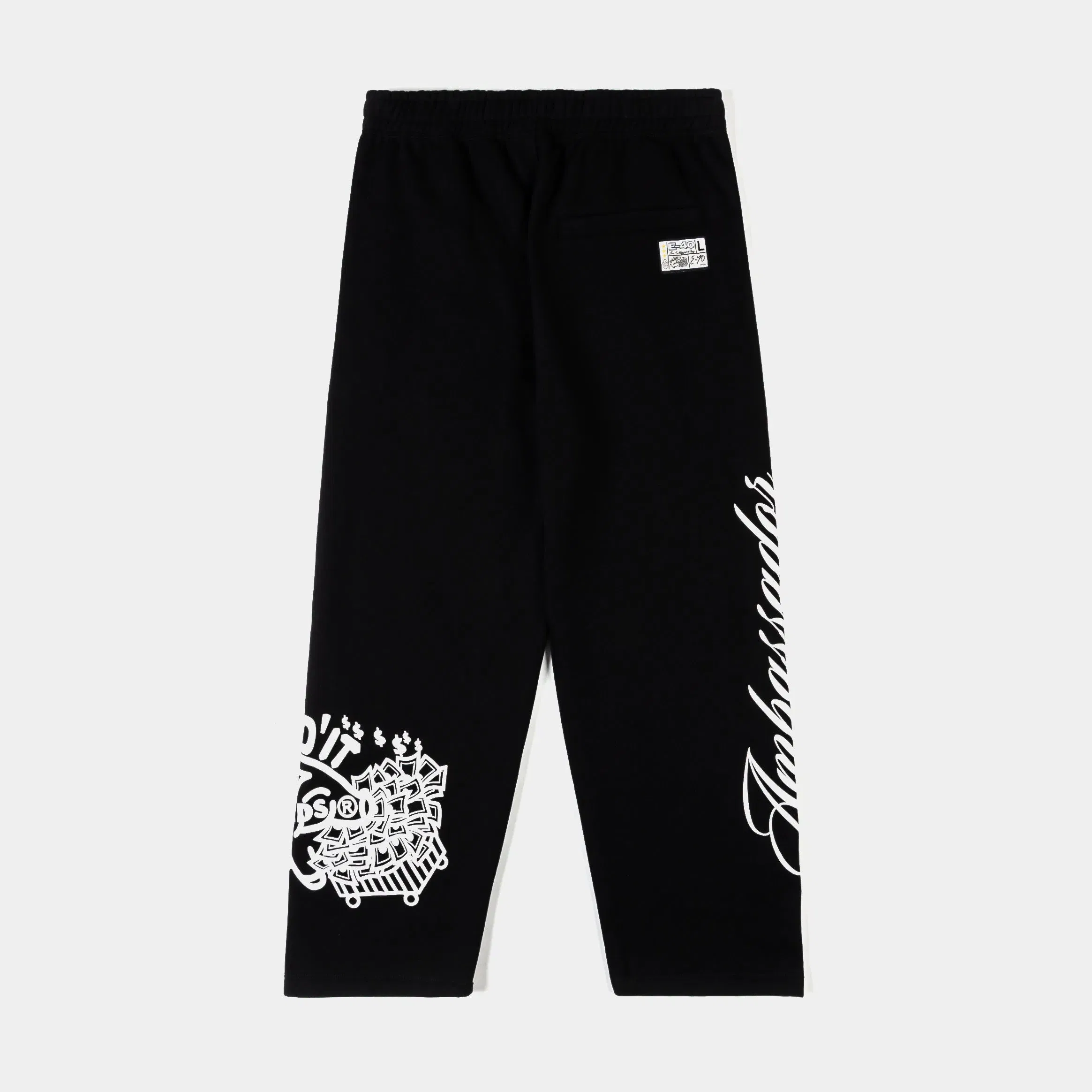 E40 X SP SP x E-40 Major Way Mens Sweatpants (Black/Yellow)