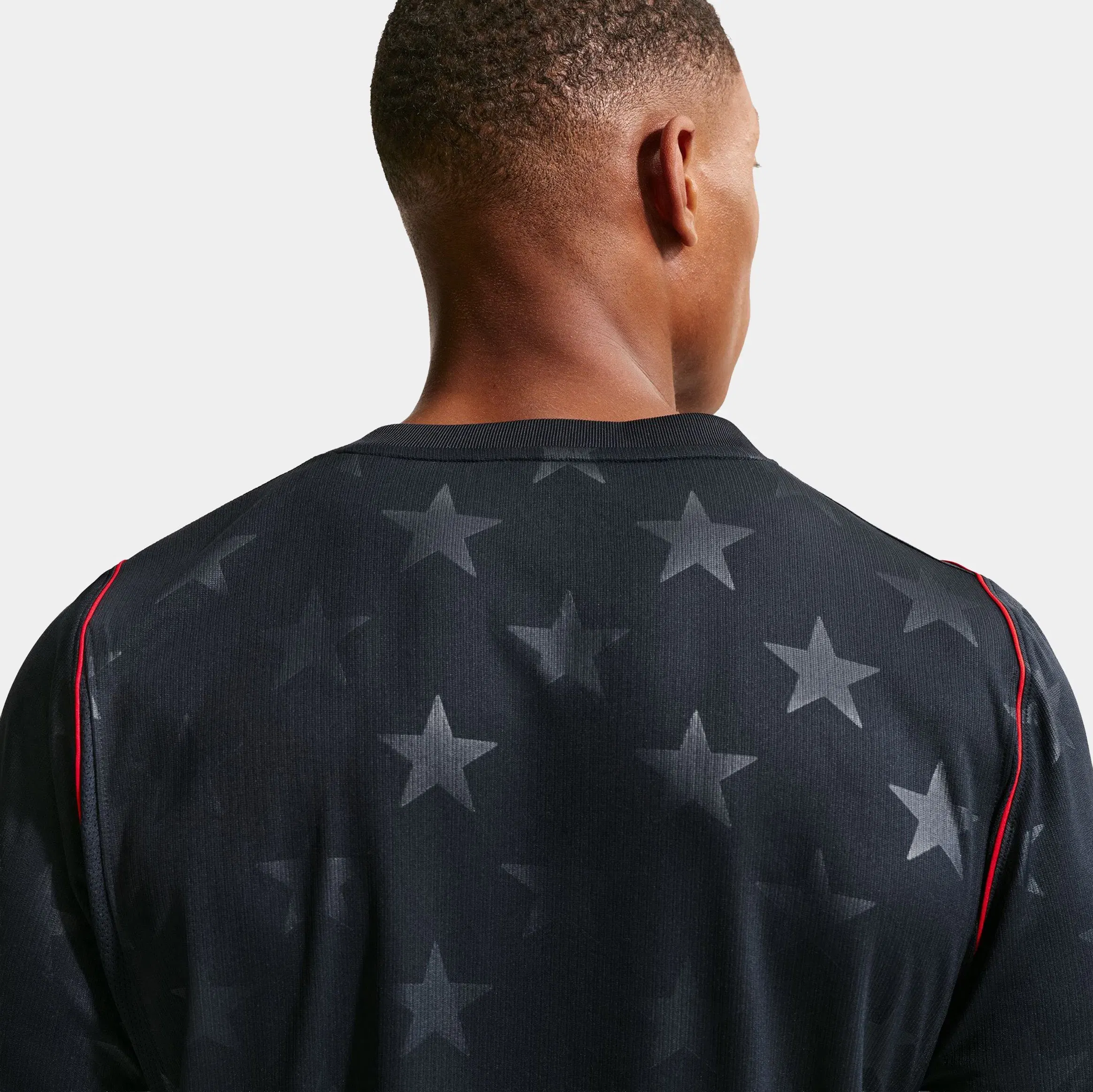 Nike USWNT 2026 Stadium Away Dri Fit Soccer Replica Mens Jersey (Dark Obsidian/Pure Platnium)