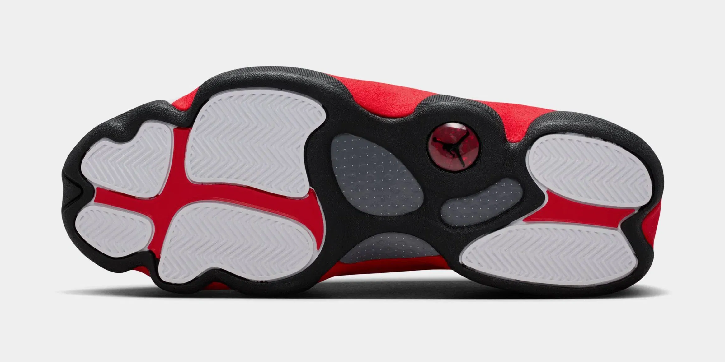 Air Jordan 13 Retro White And University Red Mens Lifestyle Shoes (White/Black/True Red)