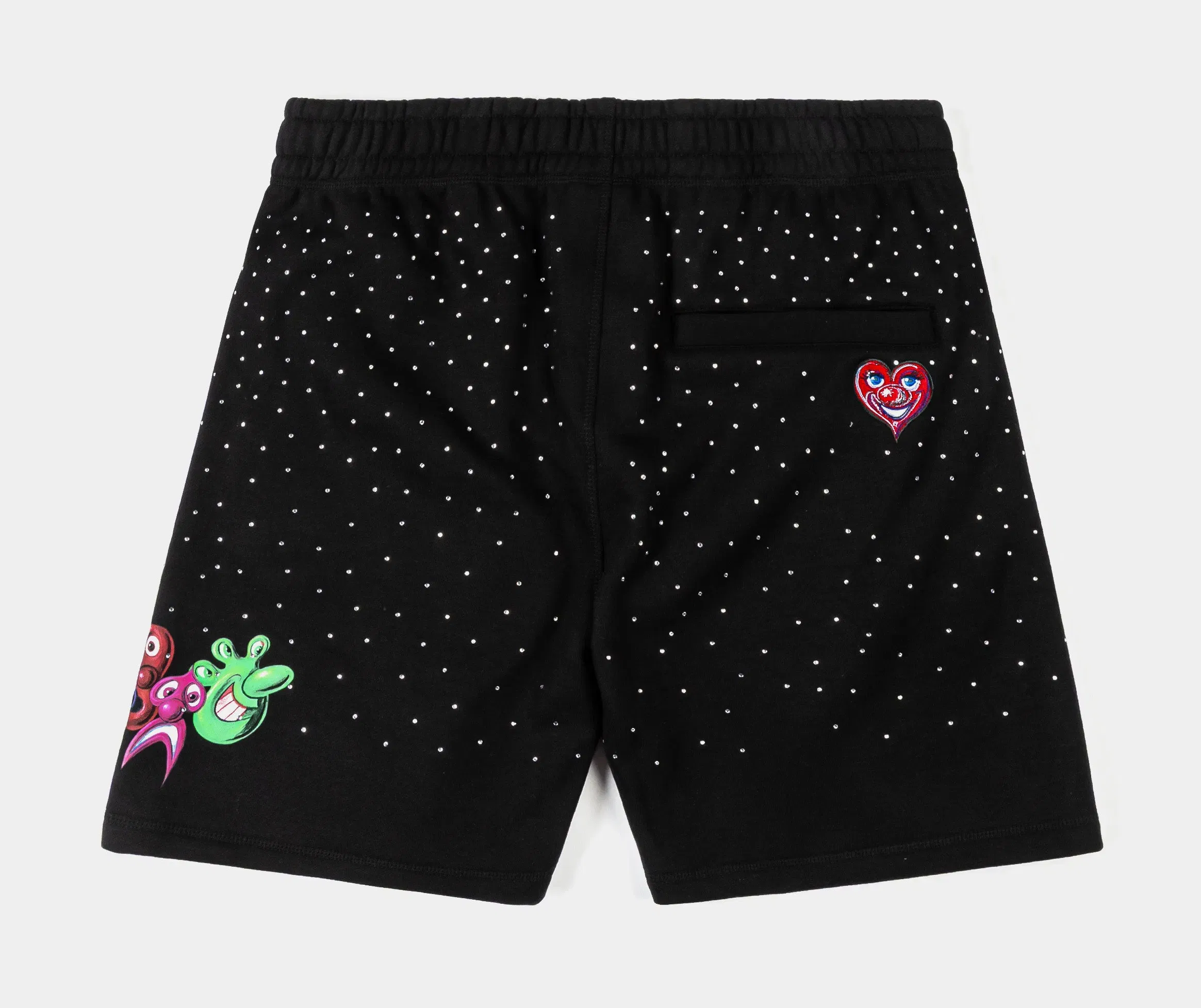 KENNY SCHARF X SP SP x Kenny Scharf Cons Fleece Mens Shorts (Black/Blue)