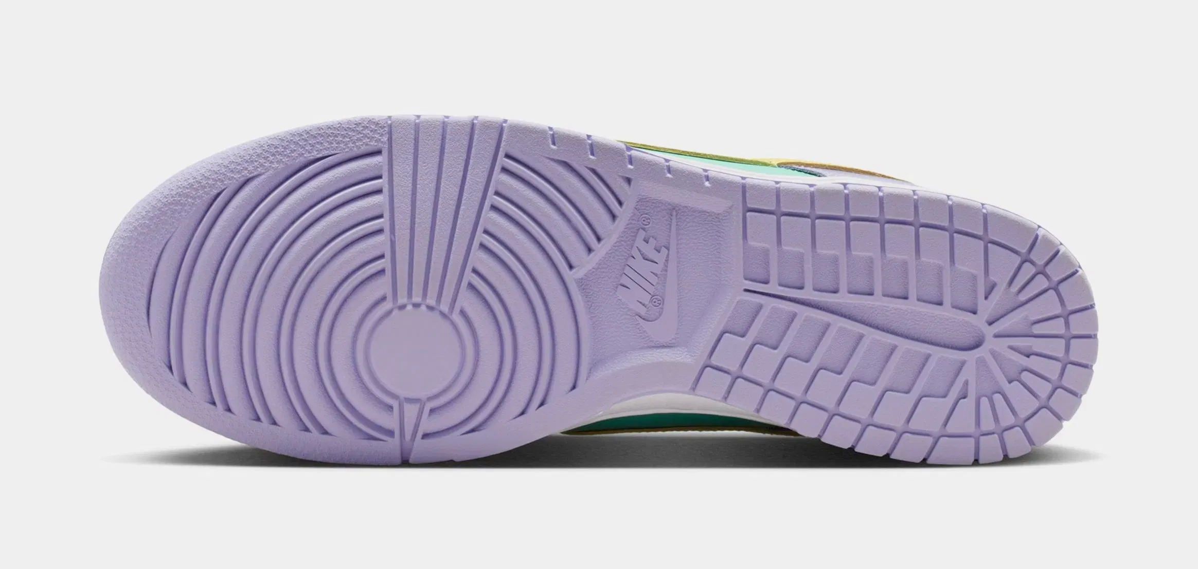 Nike Dunk Low Easter Mens Lifestyle Shoes (Emerald Rise/Yellow Pulse/Hydrangeas)