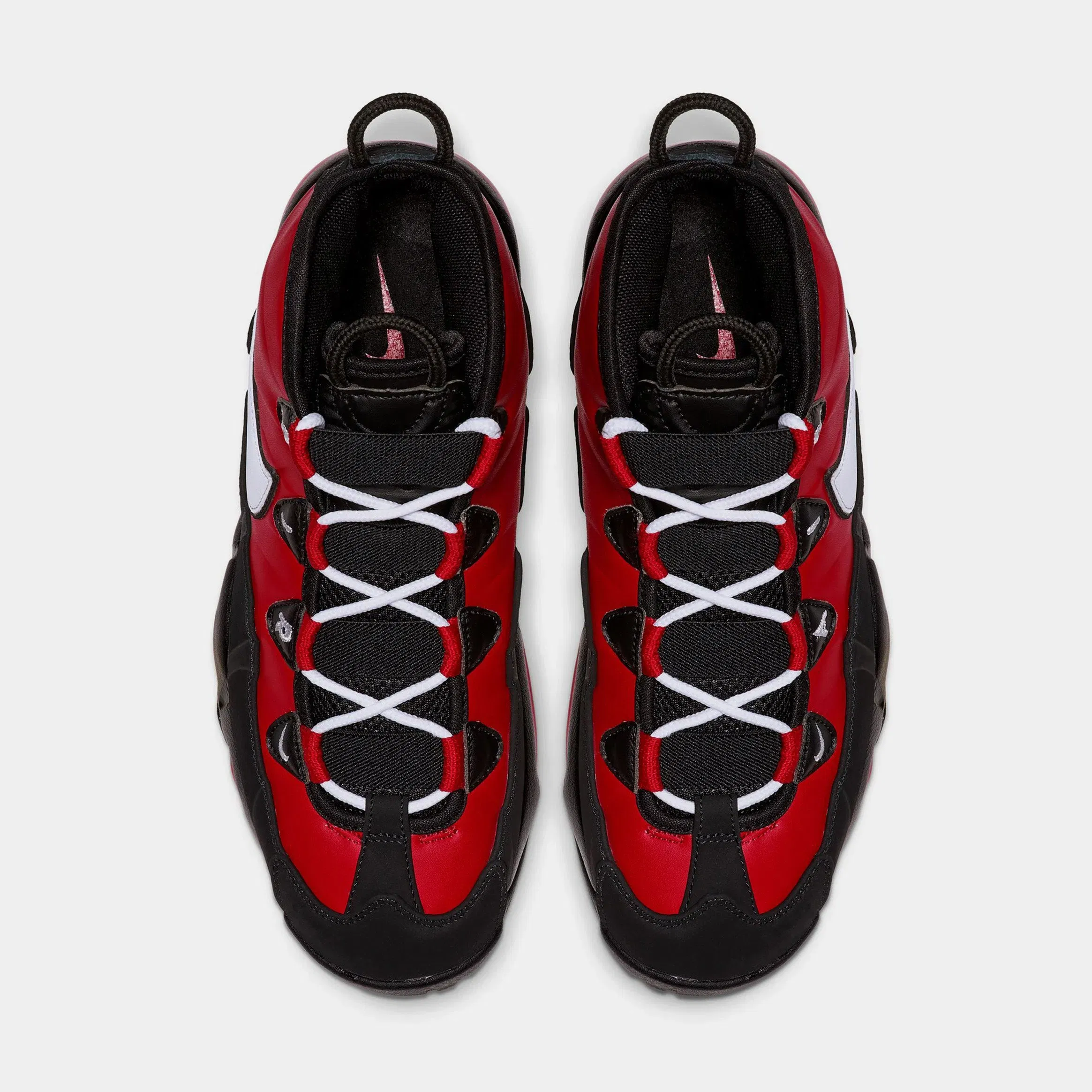 Nike Air Max Uptempo 95 Bulls Mens Basketball Shoes (University Red/White/Black)