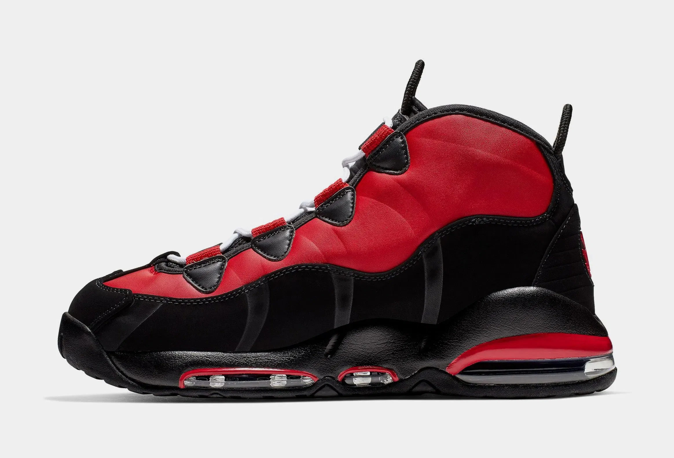Nike Air Max Uptempo 95 Bulls Mens Basketball Shoes (University Red/White/Black)