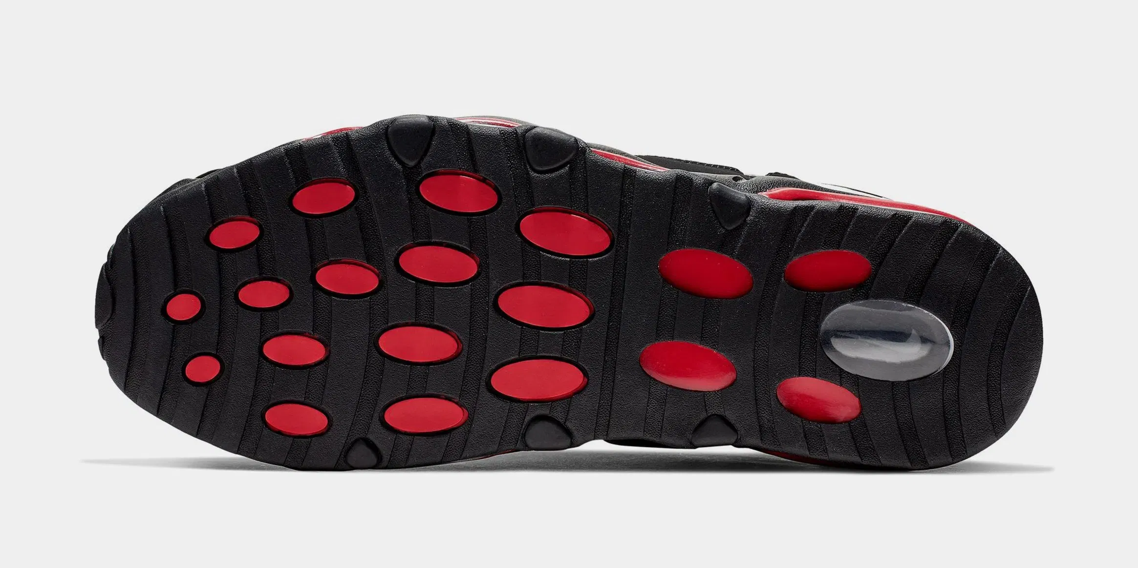 Nike Air Max Uptempo 95 Bulls Mens Basketball Shoes (University Red/White/Black)