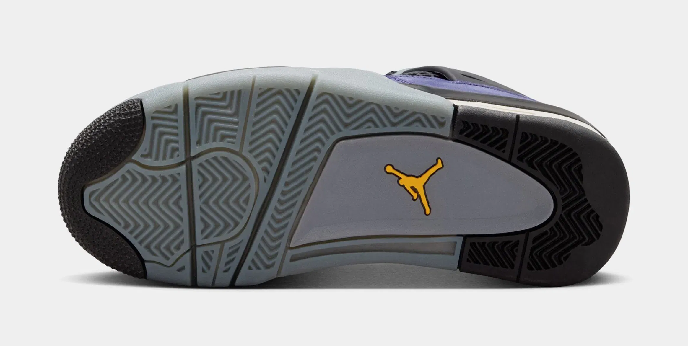 Air Jordan 4 Retro Imperial Purple Grade School Lifestyle Shoes (Imperial Purple/Multicolor/Multicolor)