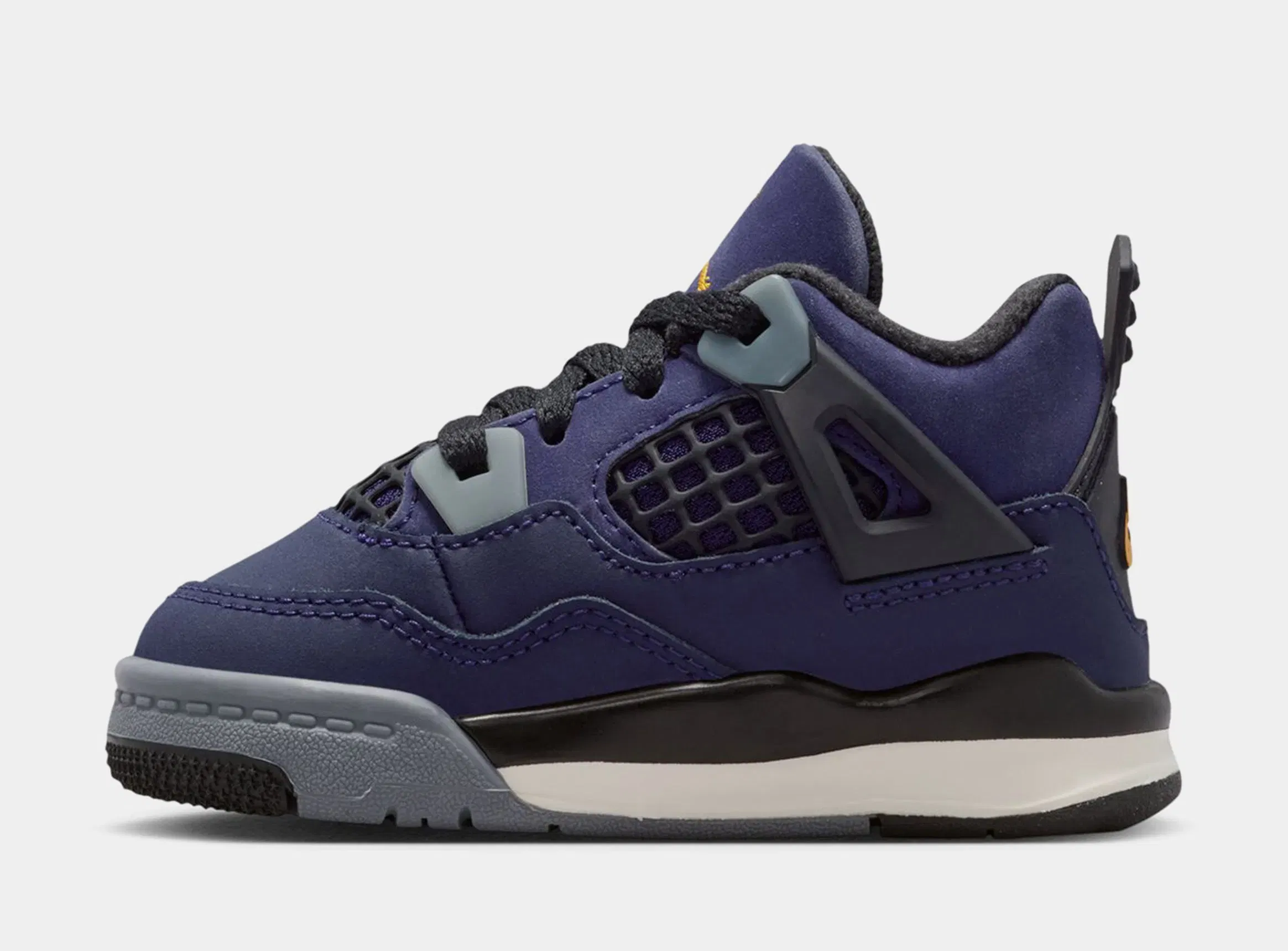 Air Jordan 4 Retro Imperial Purple Infant Toddler Lifestyle Shoes (Imperial Purple/Multicolor/Multicolor)