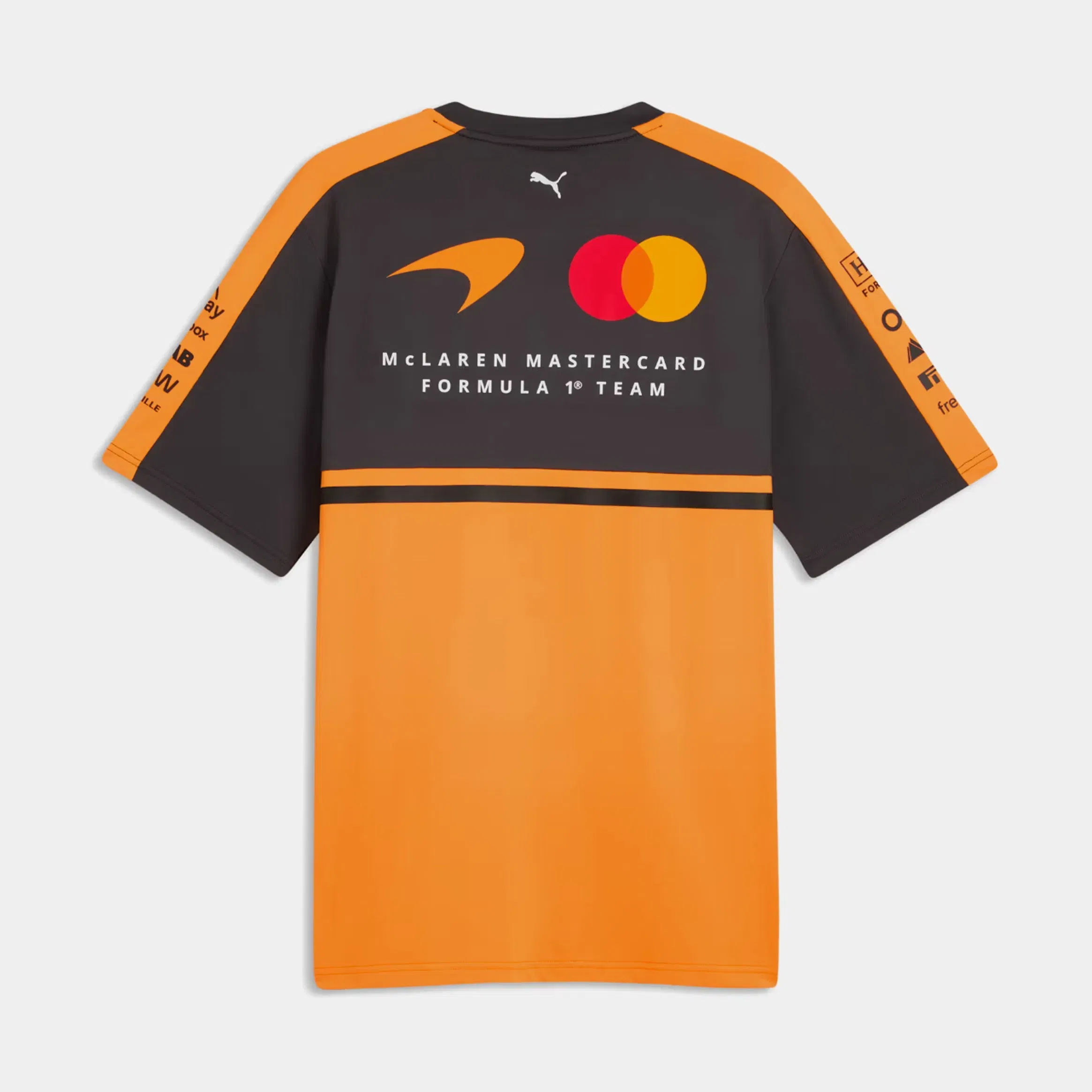 Puma McLaren Racing Replica Mens Short Sleeve Shirt (Papaya)