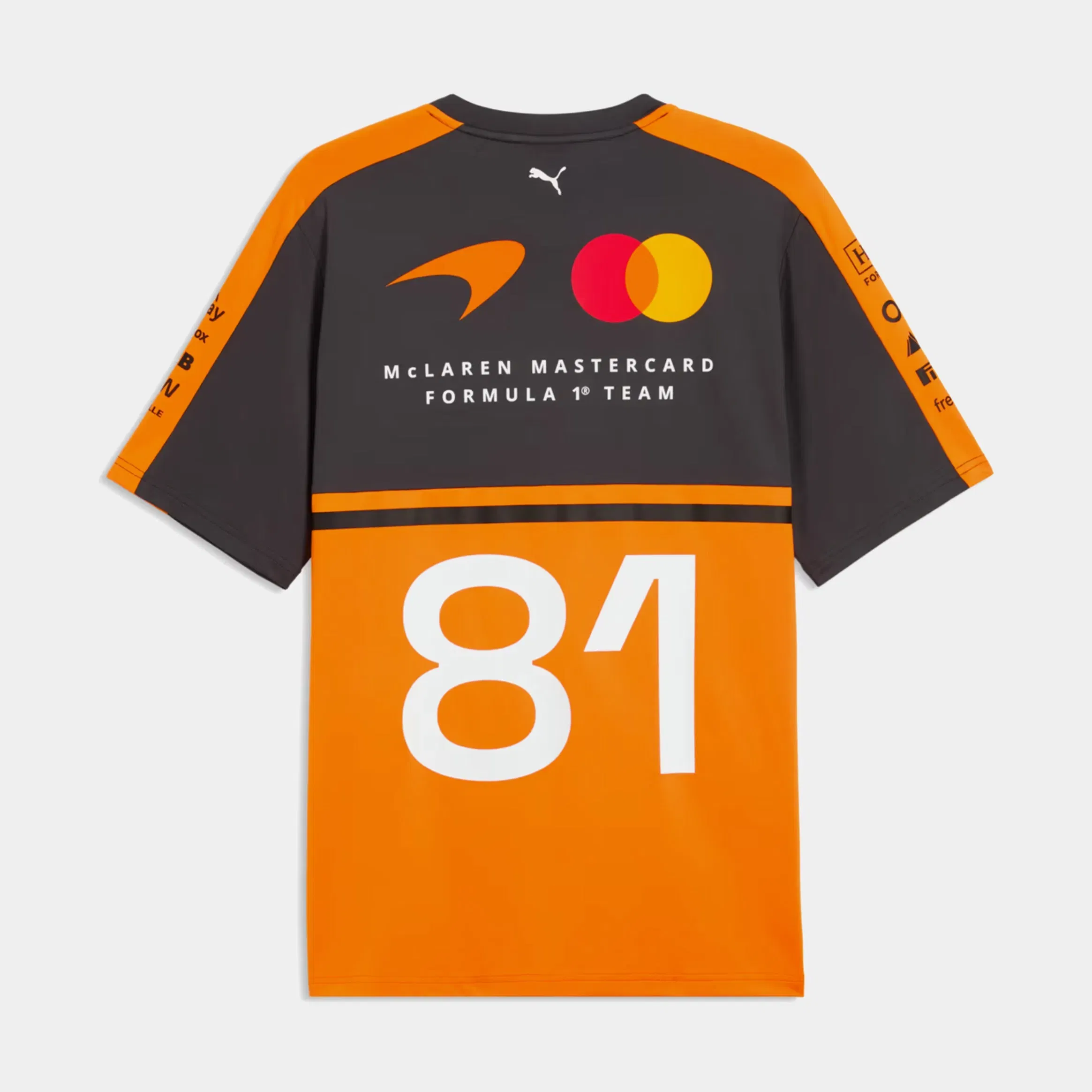 Puma McLaren Racing Replica Piastri Mens Short Sleeve Shirt (Papaya)
