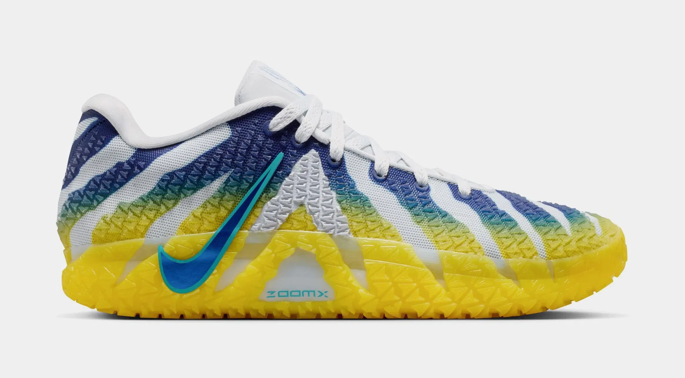 Nike Ja 3 Murray State Mens Basketball Shoes (Pure Platinum/Deep royal/Blue Lightening)