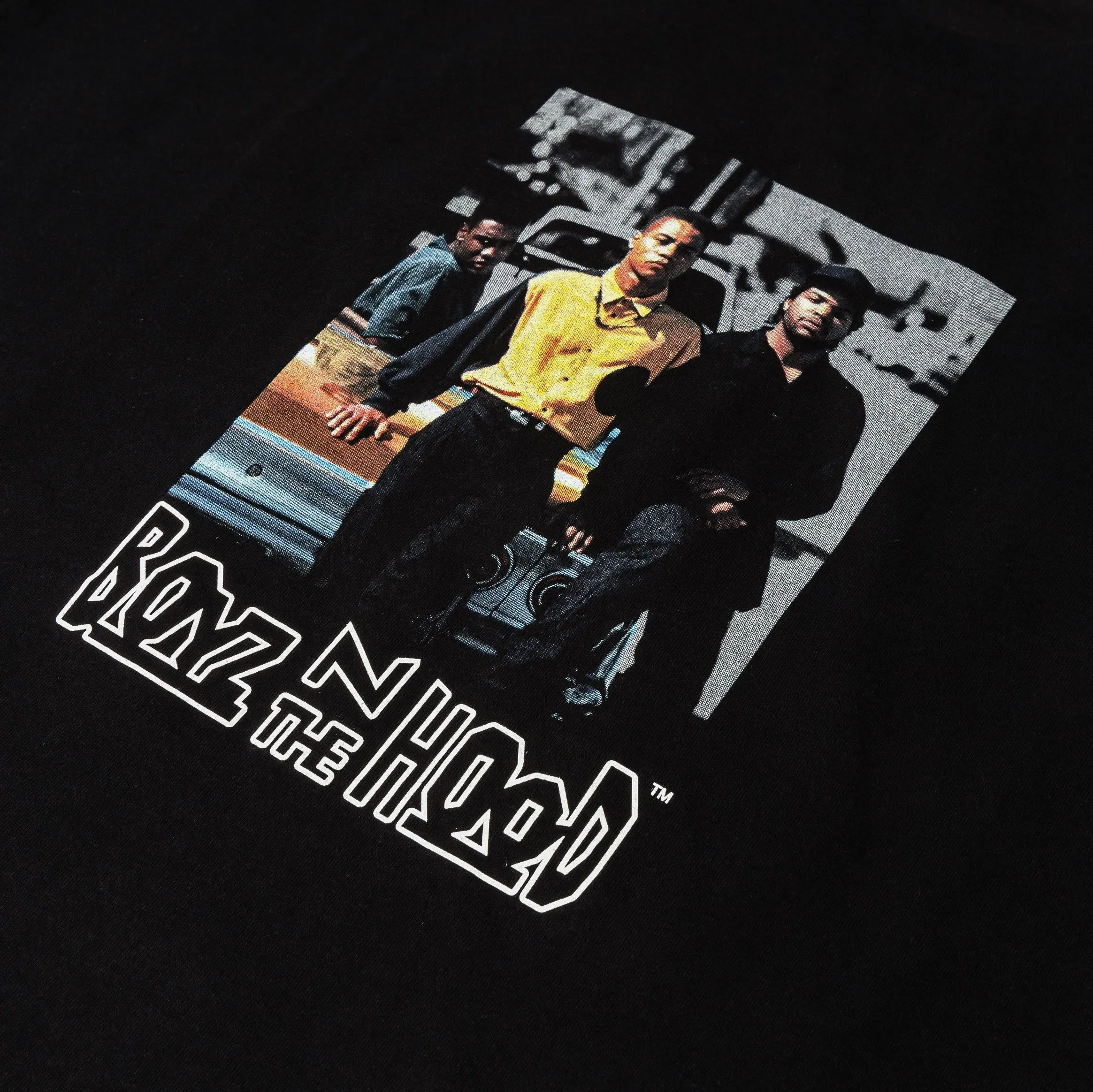 BOYZNTHEHOOD X SP SP x Boyz N The Hood No FairyTale Mens Short Sleeve Shirt (Black/White)
