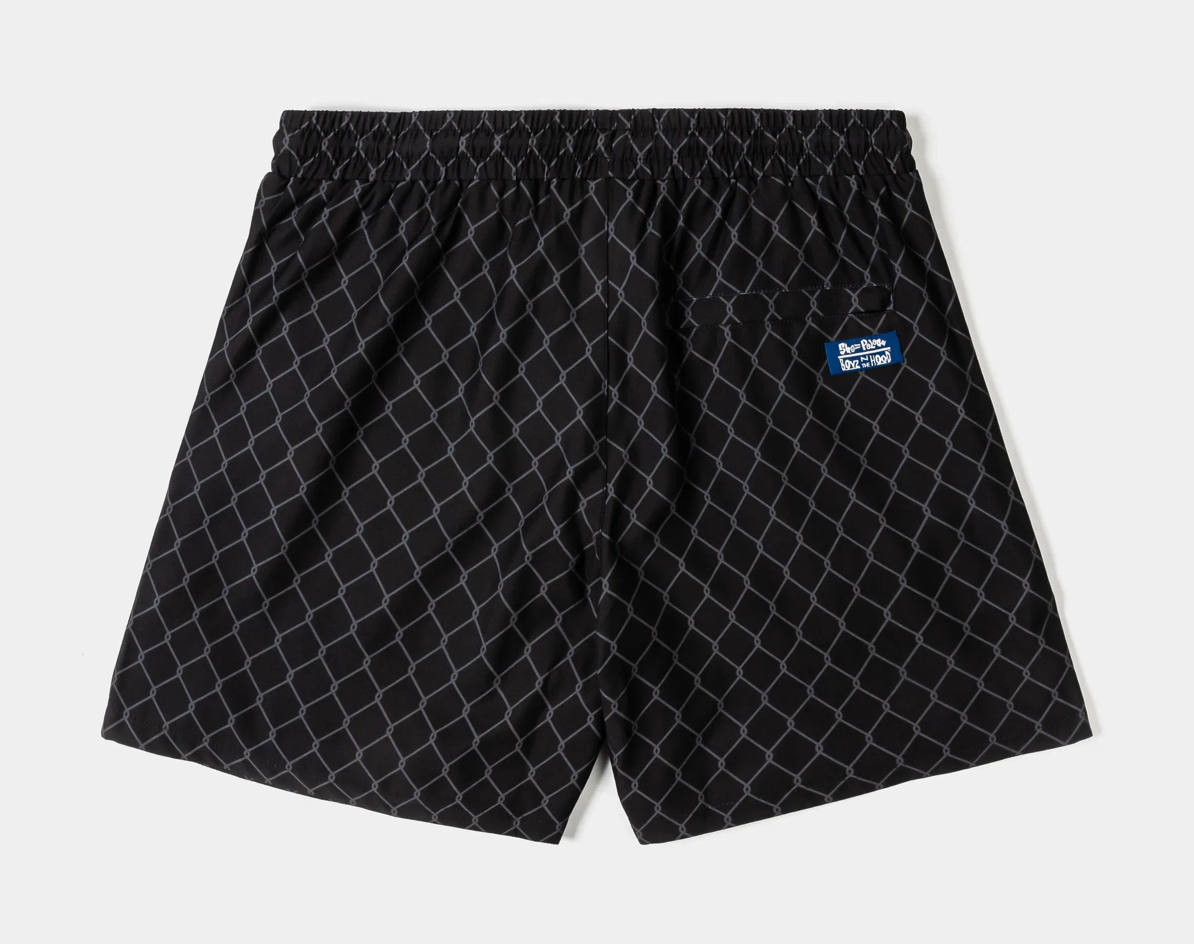 BOYZNTHEHOOD X SP SP x Boyz N The Hood Los Angeles Hybrid Mens Shorts (Black/White)