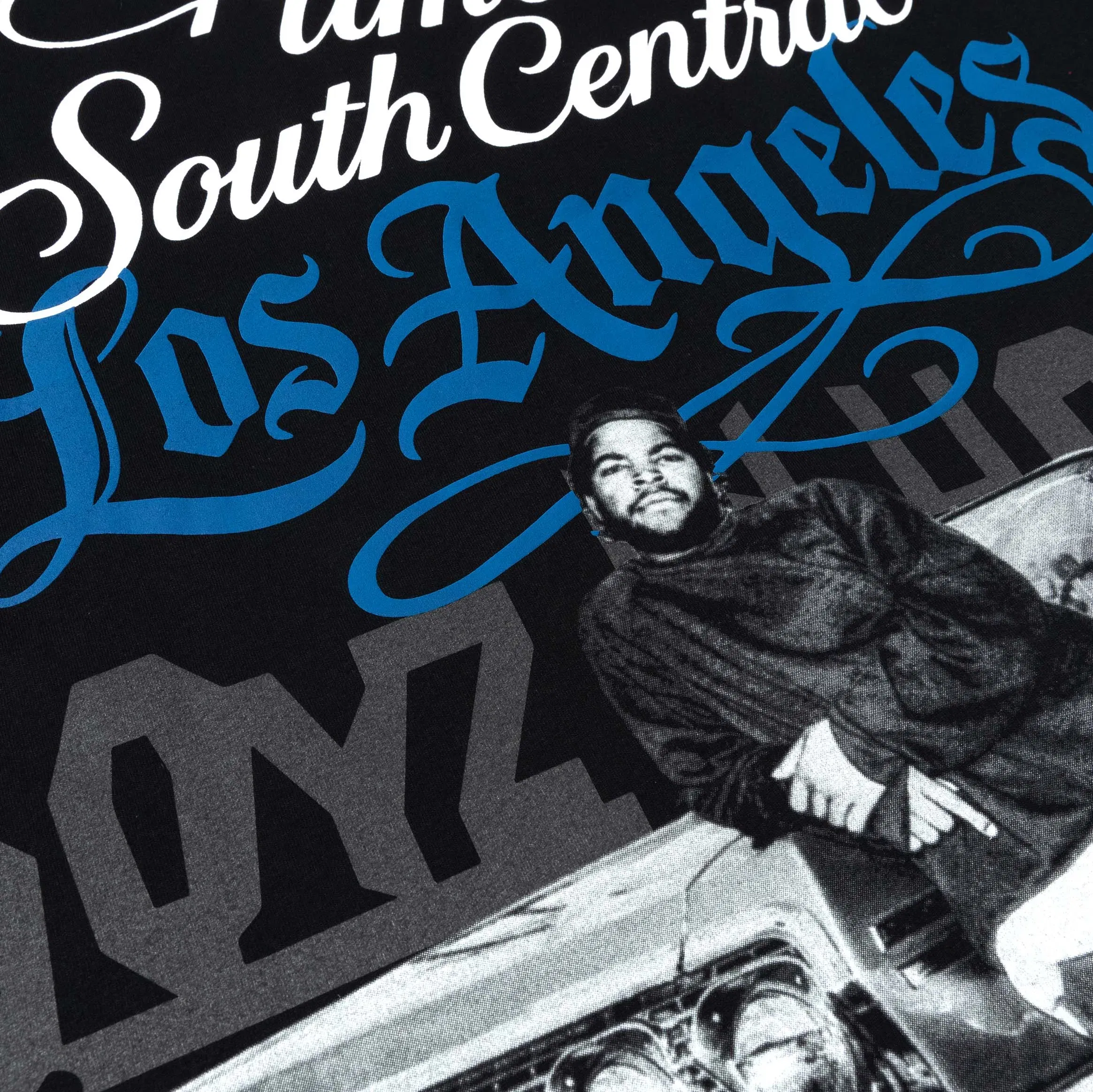 BOYZNTHEHOOD X SP SP x Boyz N The Hood Los Angeles Mens Short Sleeve Shirt (Black/White)
