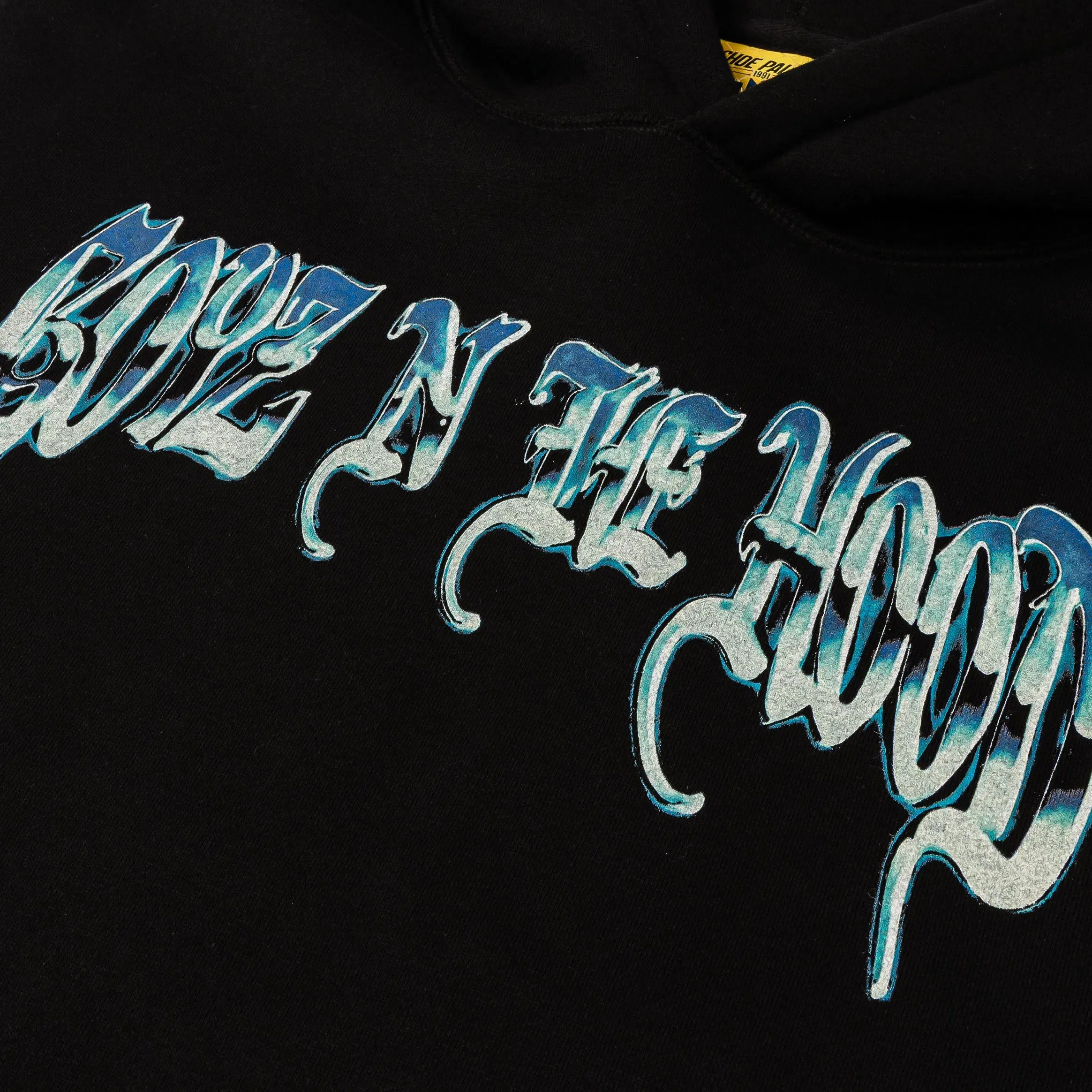 BOYZNTHEHOOD X SP SP x Boyz N The Hood Flames Pullover Mens Hoodie (Black/Blue)