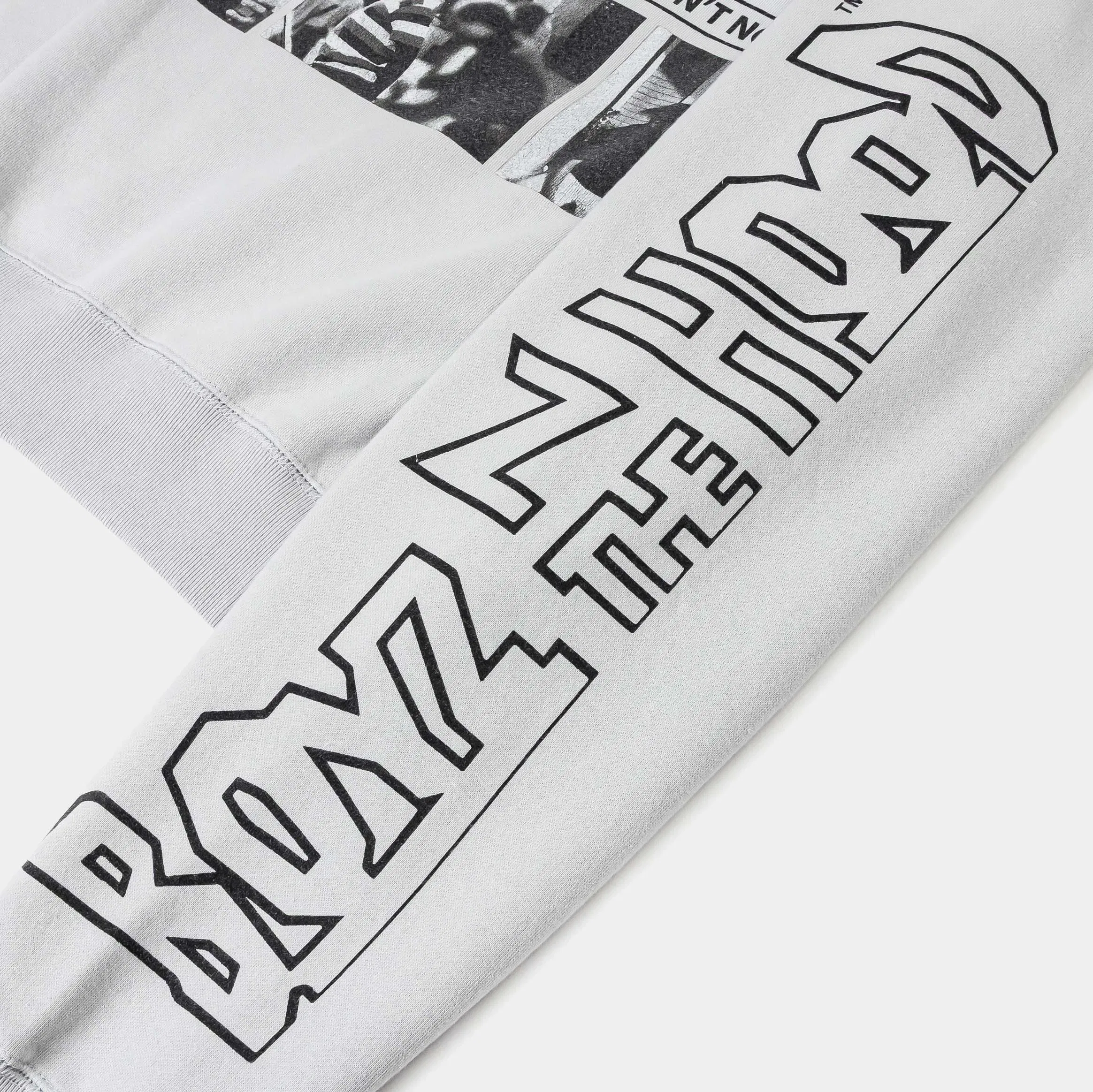BOYZNTHEHOOD X SP SP x Boyz N The Hood Zip Up Mens Hoodie (Grey/Blue)