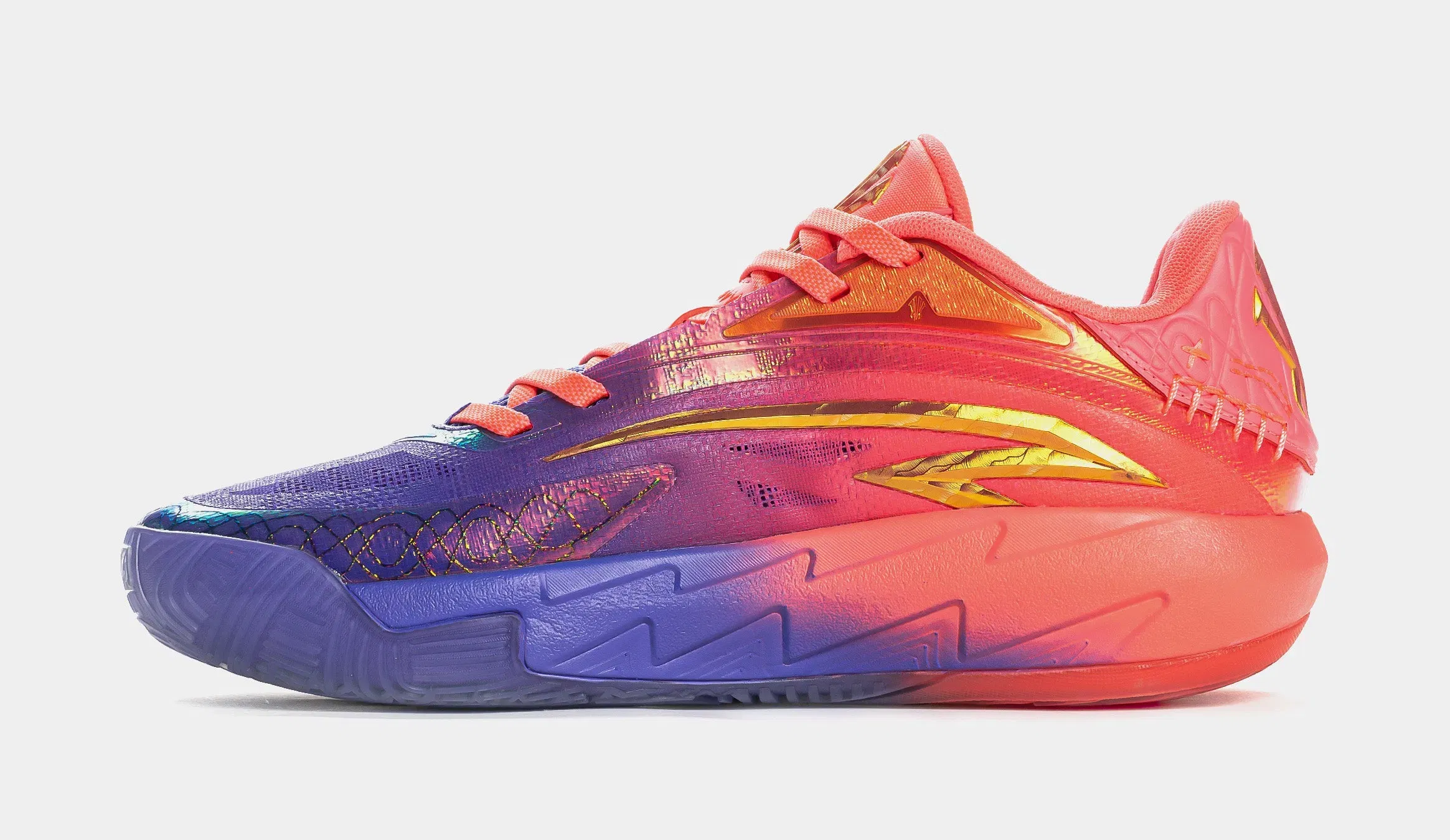 Anta Kai 3 432HZ Mens Basketball Shoes (Pink/Purple)
