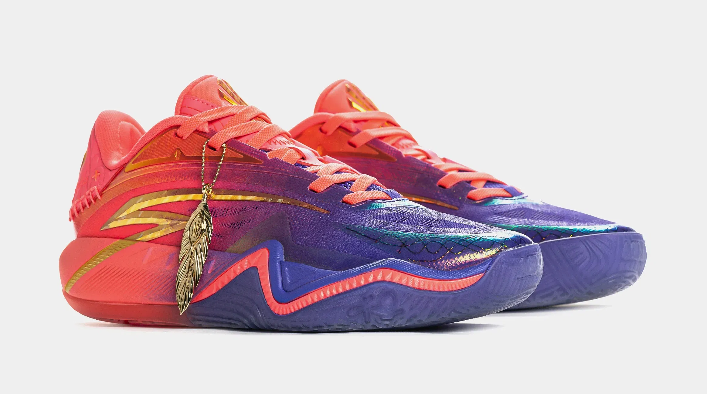 Anta Kai 3 432HZ Mens Basketball Shoes (Pink/Purple)