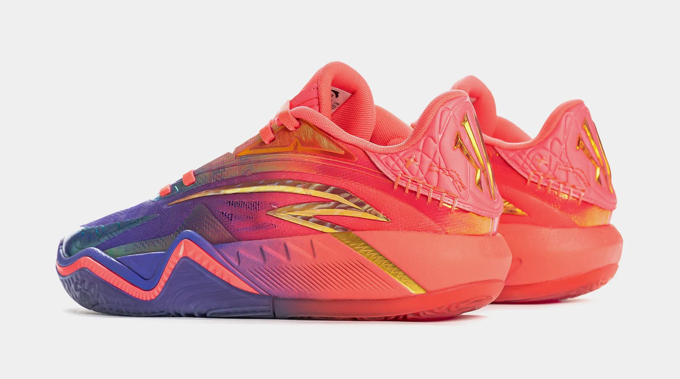 Anta Kai 3 432HZ Mens Basketball Shoes (Pink/Purple)