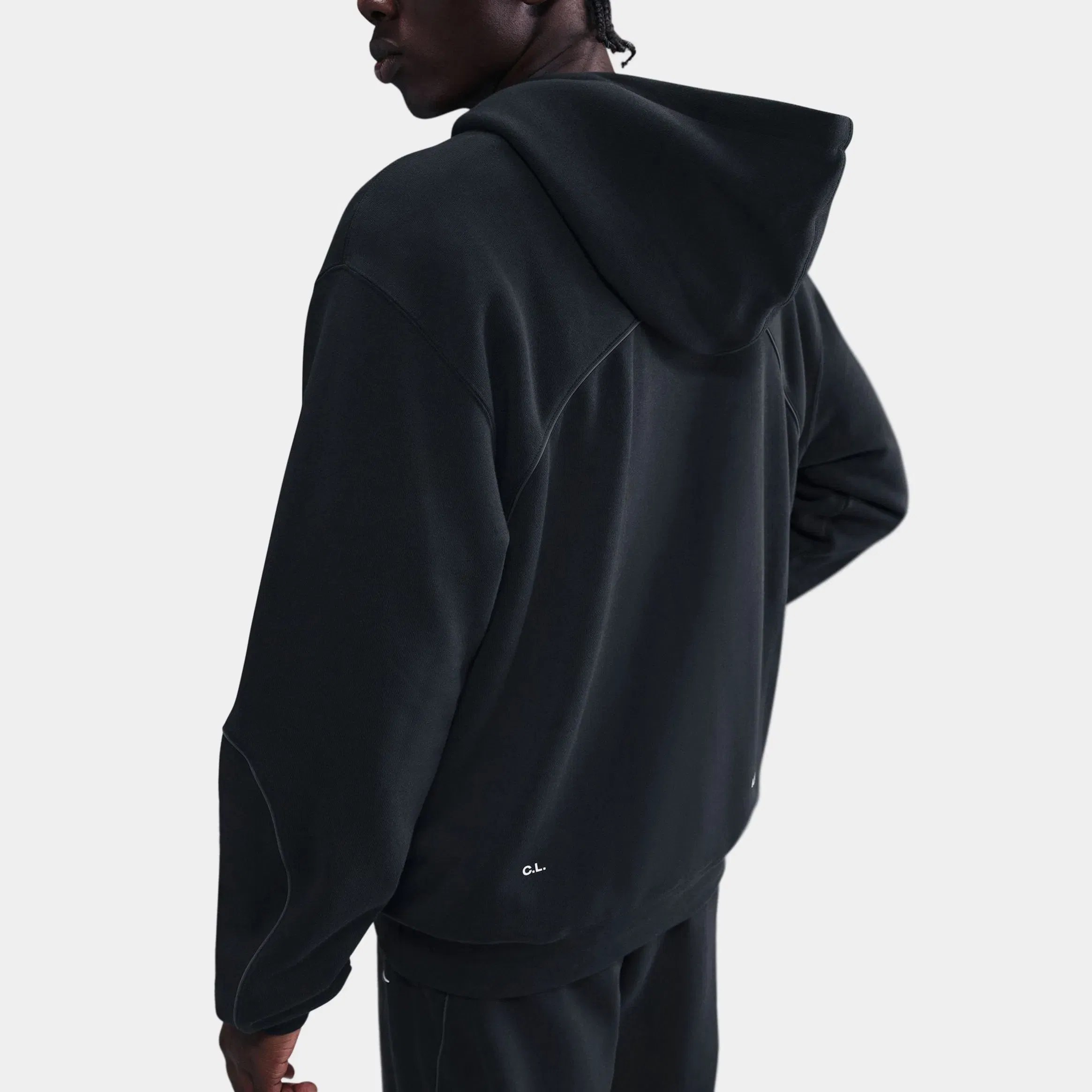 Nike Nocta Fleece CS Mens Hoodie (Black/White)