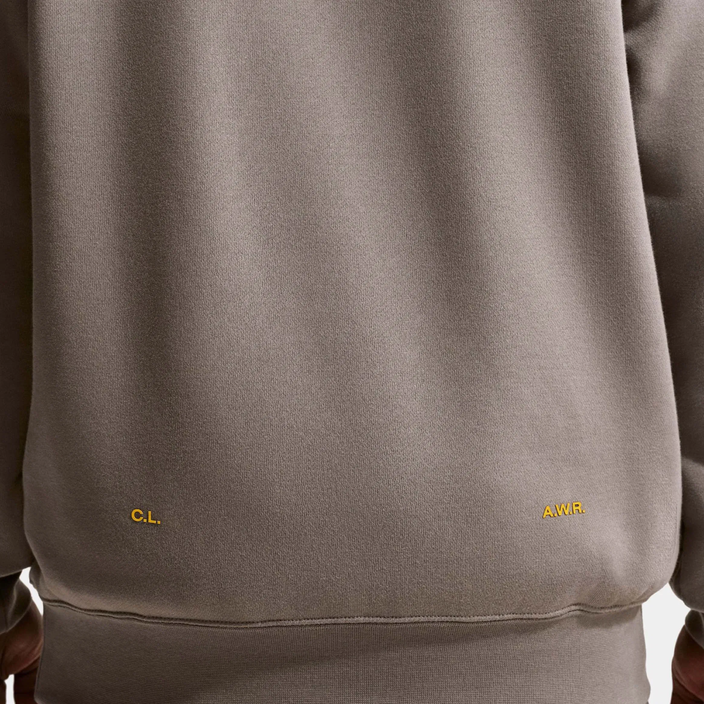 Nike NOCTA Fleece CS Pullover Mens Hoodie (Olive/Grey)