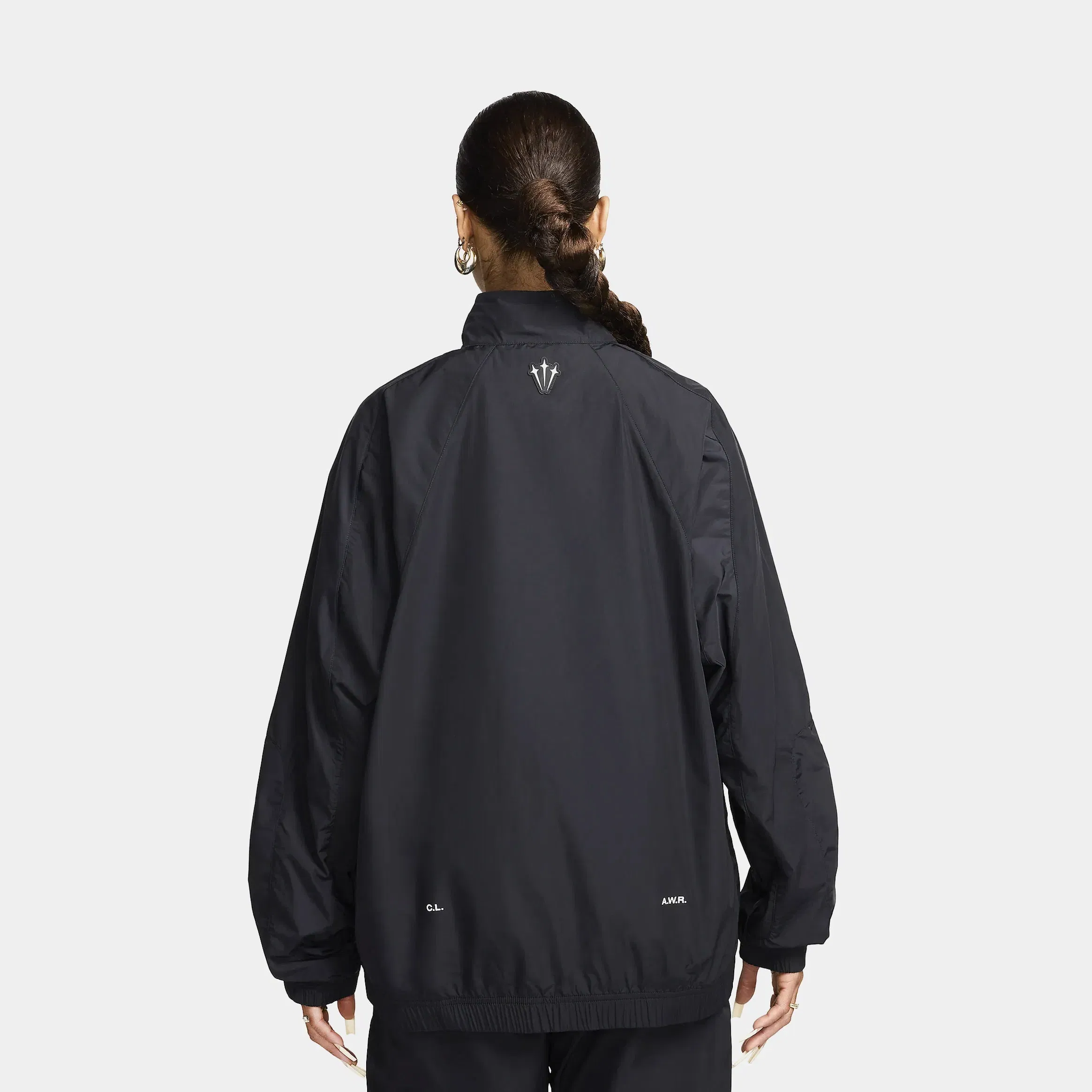 Nike NOCTA Track Mens Jacket (Black/Black/White)