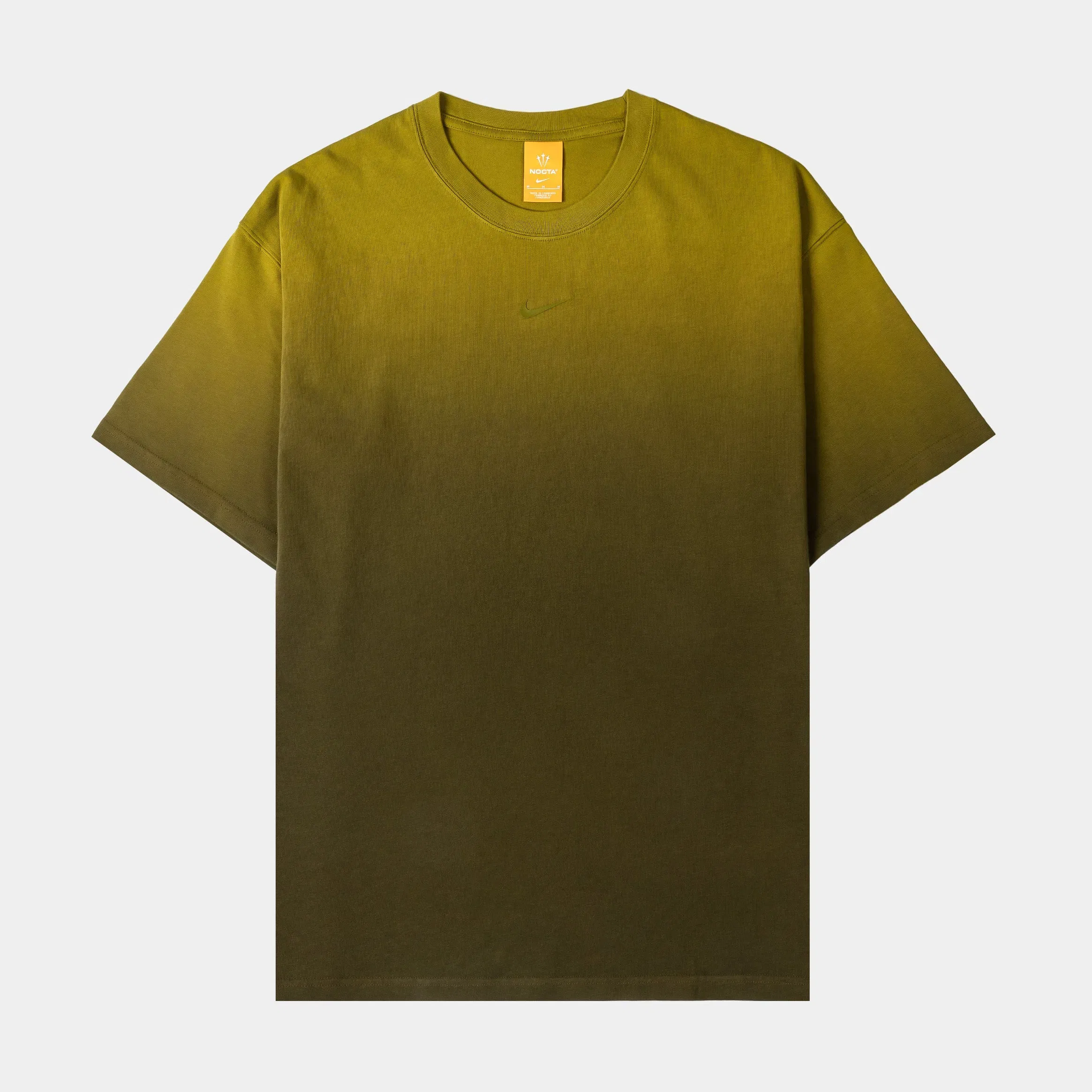 Nike NOCTA Mens Short Sleeve Shirt (Moss/Medium Olive)