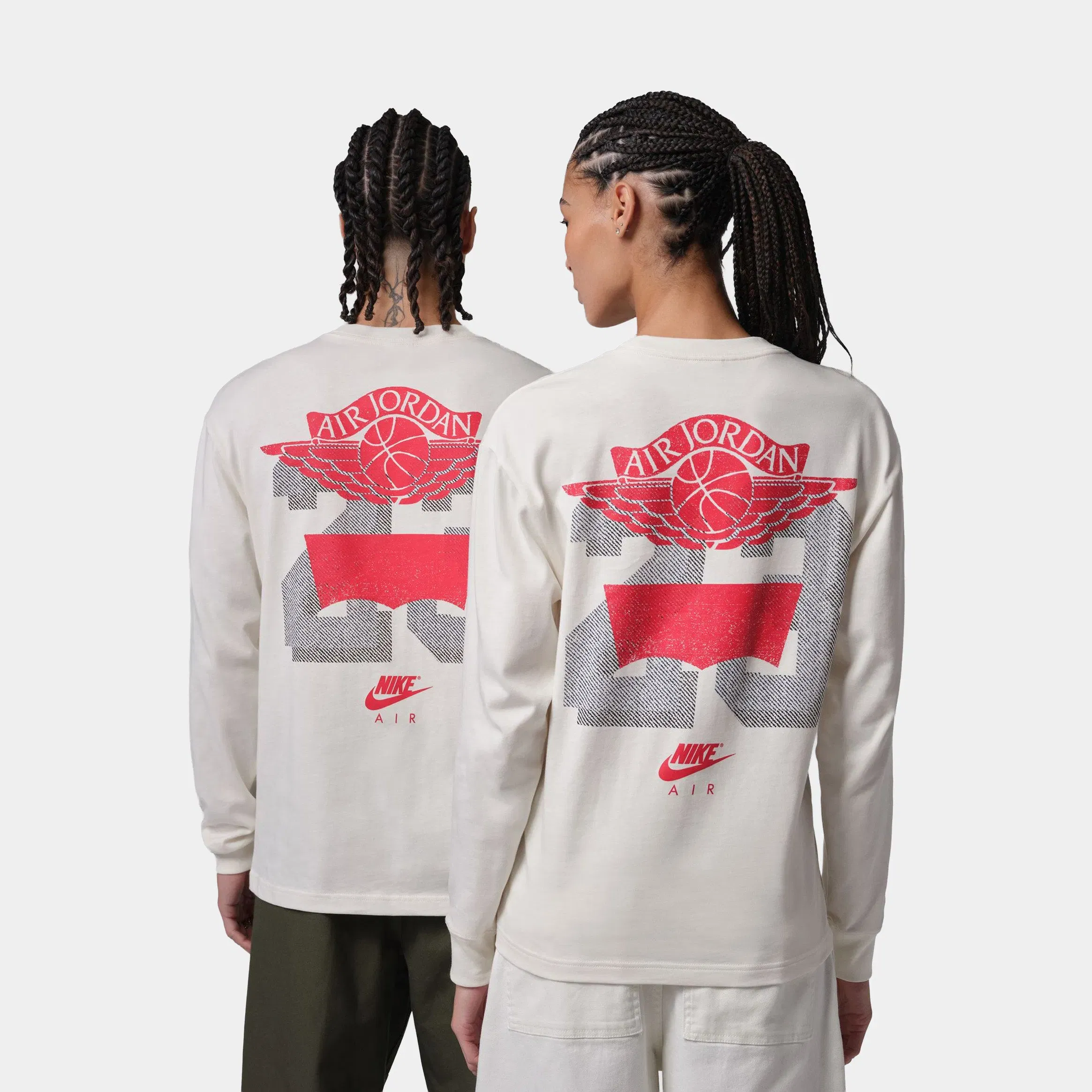 Air Jordan x Levi's Mens Long Sleeve Shirt (Cream)